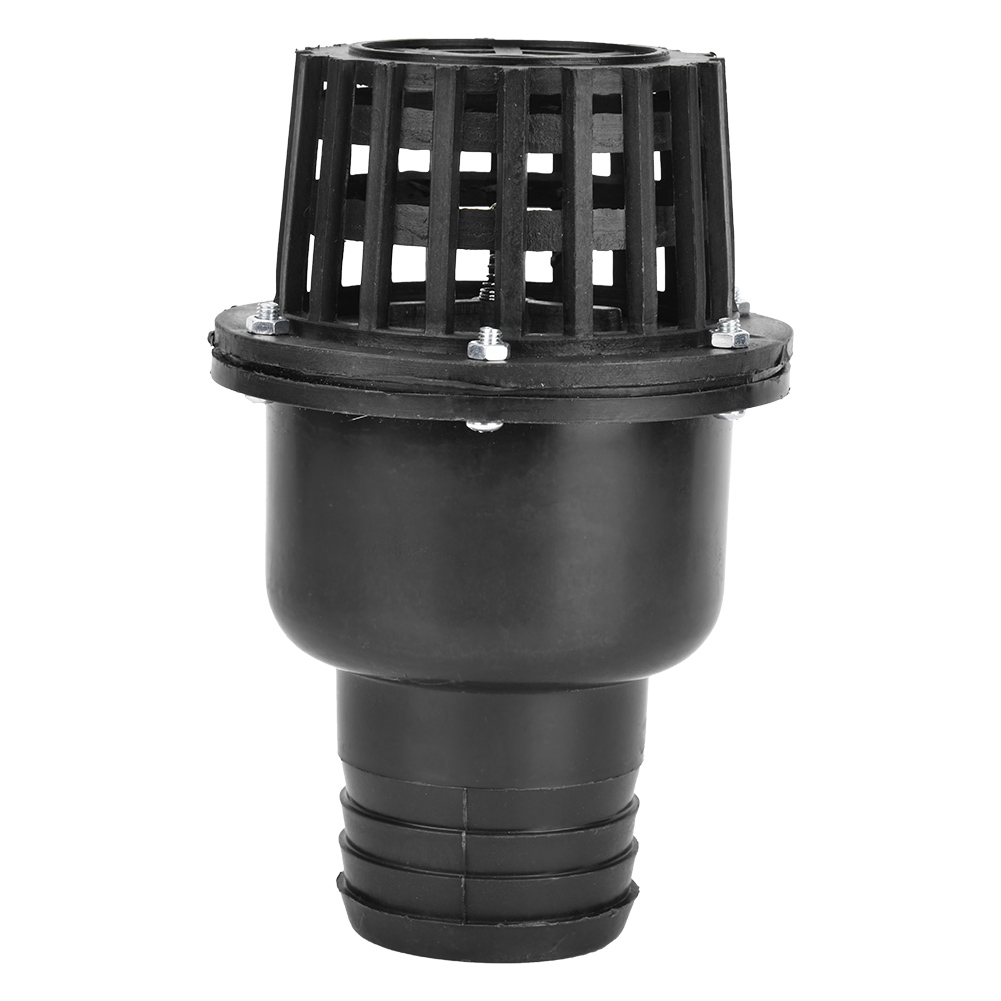 Schwarzes, Flaches Pvc-rückschlagventil Für Niederdruckwasserpumpen, 2,5 Zoll Durchmesser