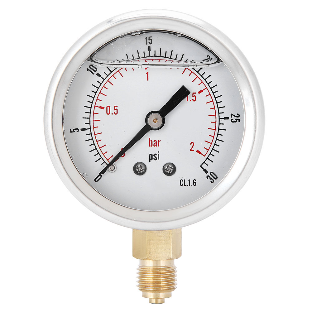 Ts Pgg604-2bar Y60 Hochpräzises Radial-öldruckmessgerät Für Maschinen
