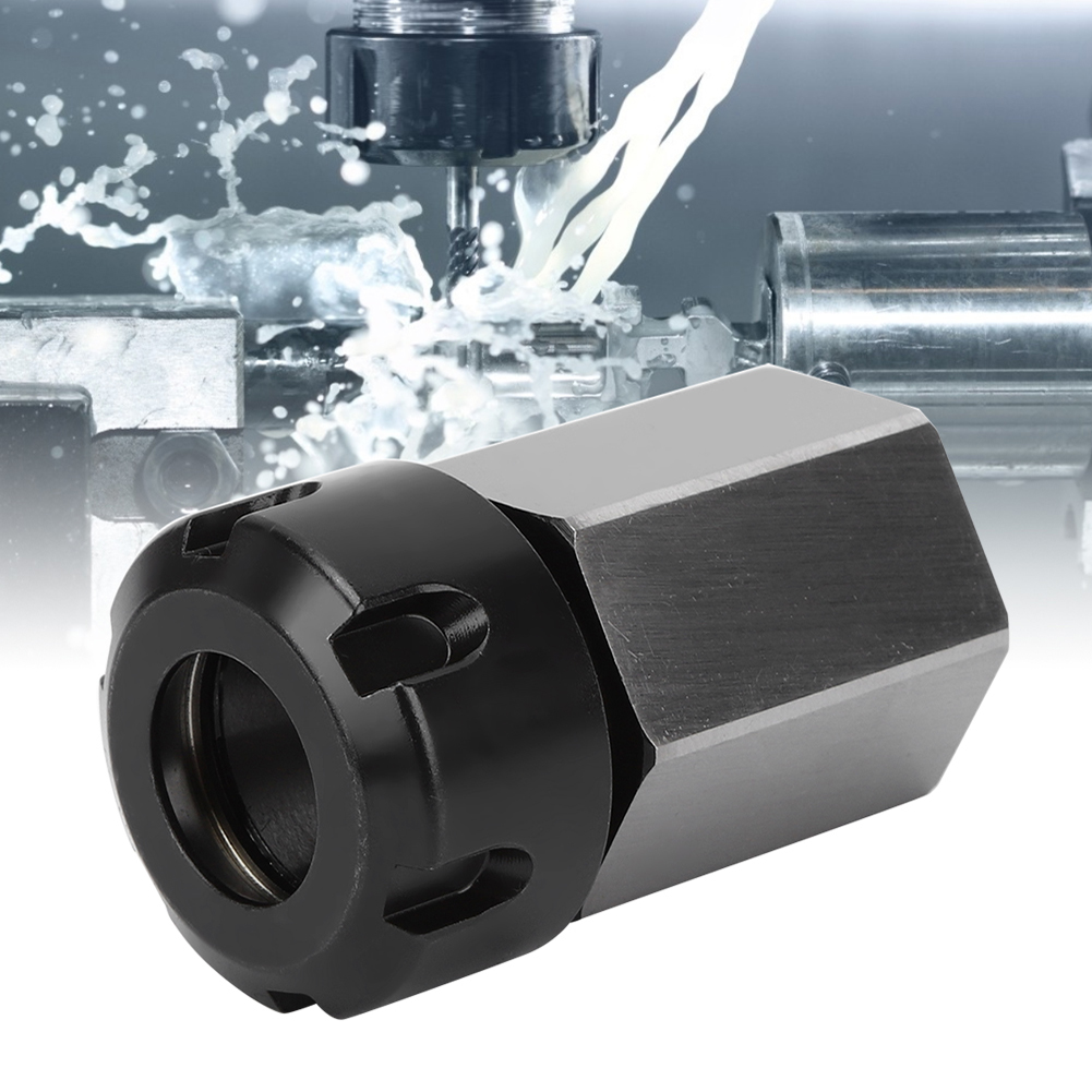 Er40 Federfutter Aus Silberfarbenem Kohlenstoffstahl Für Hochfeste Cnc-drehmaschinen