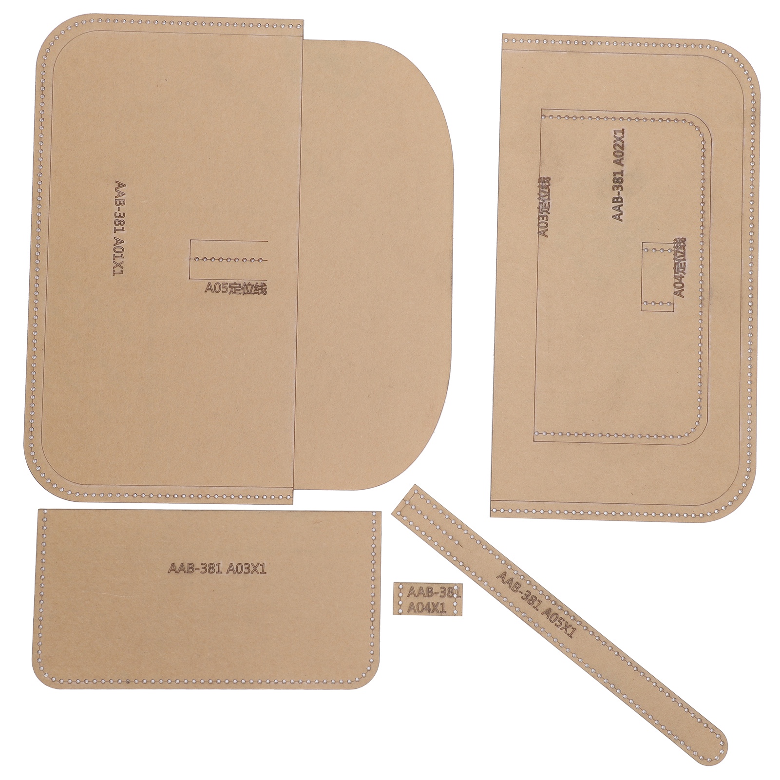 Transparente Acryl-handtaschenvorlage Zum Selbermachen – Lederaccessoire Für Damen