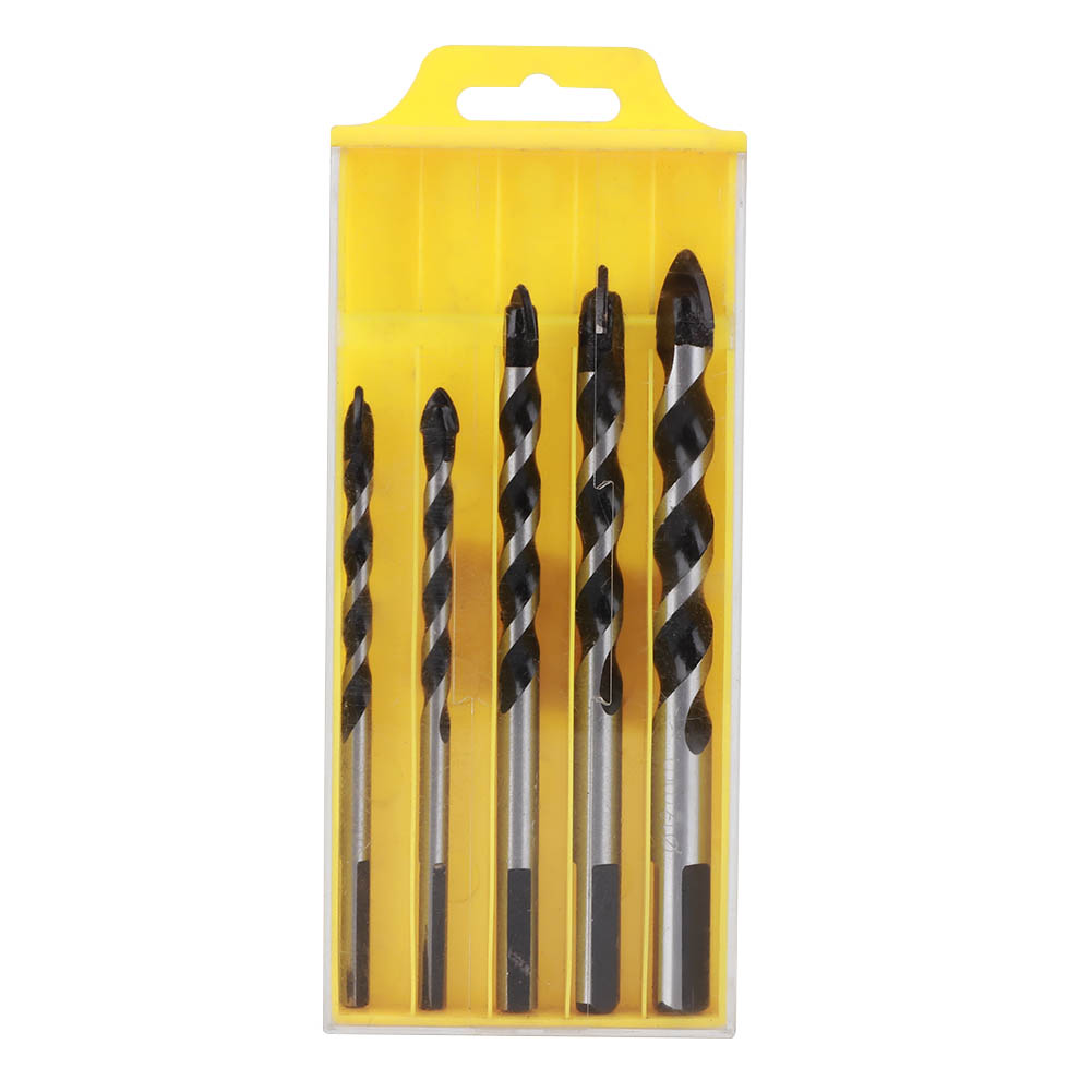 Keramikfliesenbohrer, Heimwerker-wandbohrset (6, 8, 10, 12 Mm) – 5-teilig