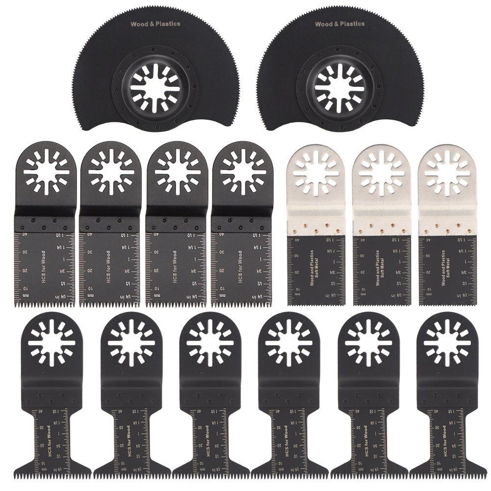 15 Stück Sägeblätter Aus Kohlenstoffstahl, Multifunktionale Wellenzähne Für Hardware-zubehör