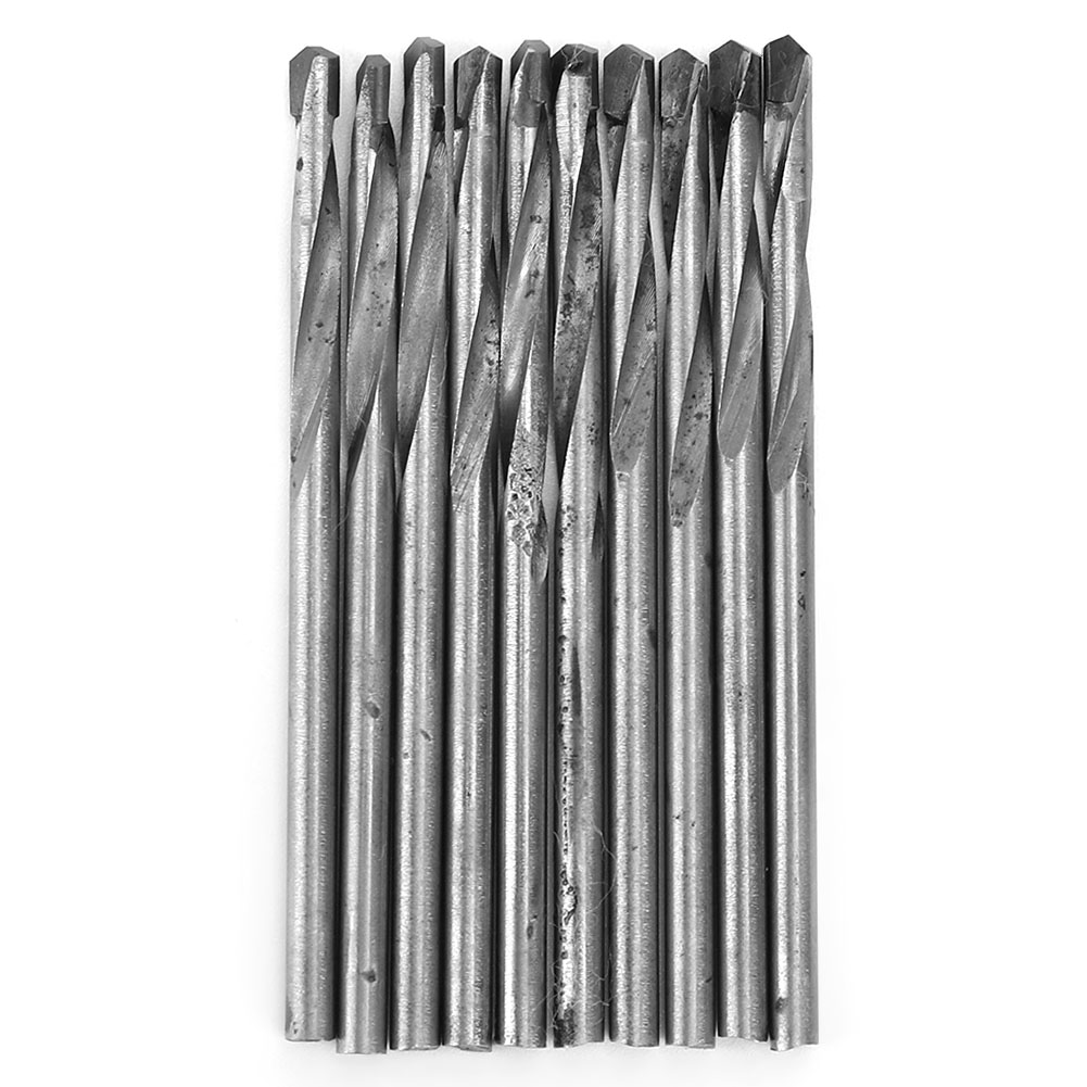 10 Stück Gerade Hartmetallbohrer Für Holz, Metall Und Kunststoff, 6,8 Mm