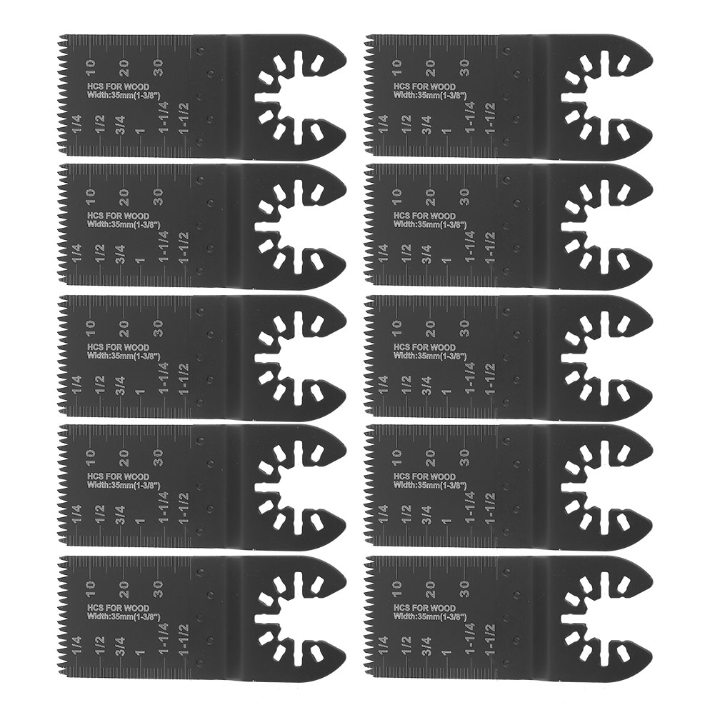 10 X 35 Mm Sägeblätter Für Oszillierende Werkzeuge, Kohlenstoffstahl, Grobe Verzahnung