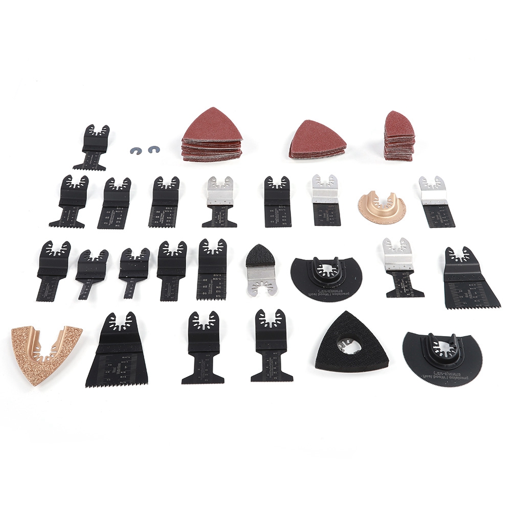 100 Universelle Oszillationssägeblätter Aus Kohlenstoffstahl Für Holz, Kunststoff, Pvc – Kompatibel Mit Bosch Multi X Und Anderen Marken