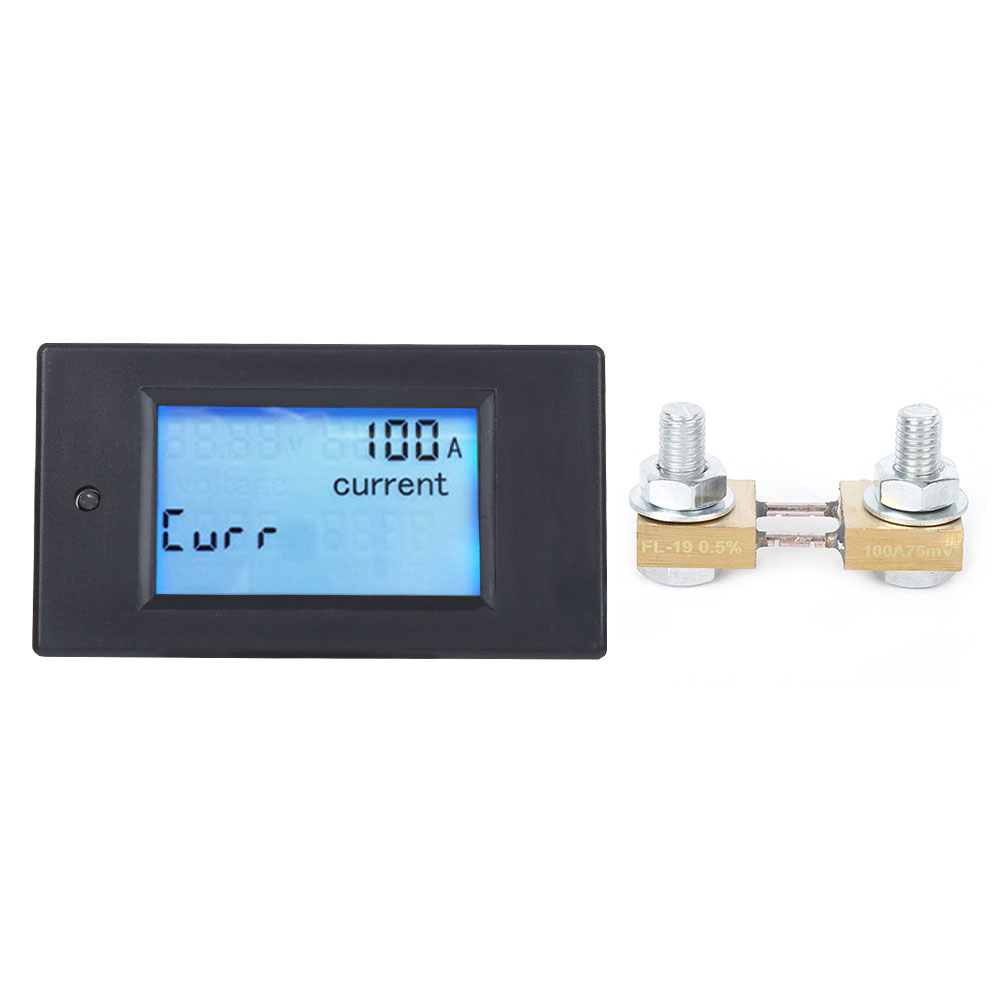 Multifunktionales Digitales Dc-multimeter Zur Messung Von Spannung, Strom, Leistung, Frequenz Und Leistungsfaktor Mit Lcd-bildschirm