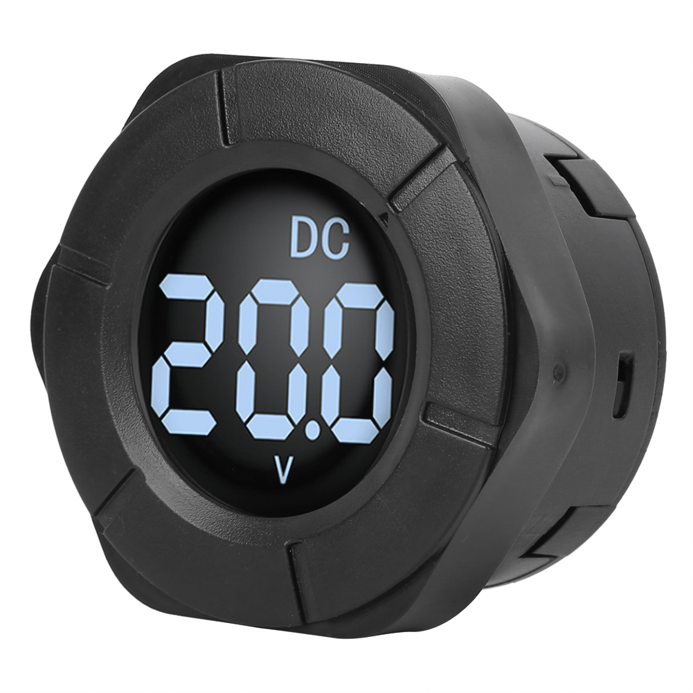 Rundes Digitales Lcd-display Dc0-300v Für Kfz-spannungsmessung - Spannungsprüfer