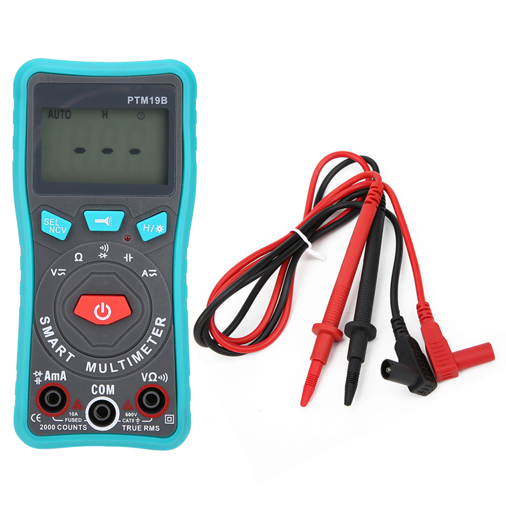 Ptm19b Tragbares Digitalmultimeter Mit Berührungsloser Spannungserkennung Und Diodenprüfung