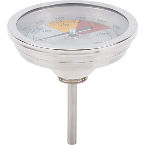 1/2 Npt Edelstahl-ofen- Und Grillthermometer, 0–300 °c, Professionelle Küchenausstattung