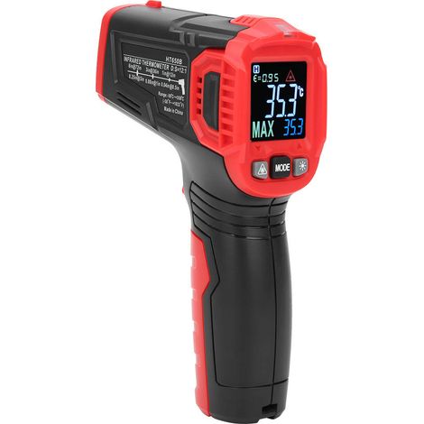 Ht650b Industrielles Infrarot-thermometer - Berührungslose Messung Von -30 °c Bis 550 °c (-22 °f Bis 1022 °f)