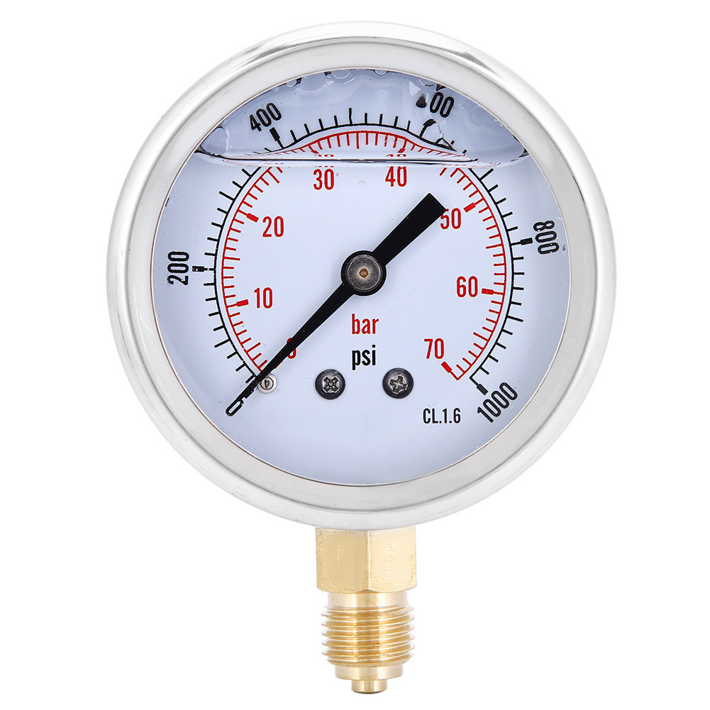 Professionelles Radialmanometer Ts-pgg604 70 Bar 1/4bsp Y60, Für Den Privaten Und Industriellen Einsatz