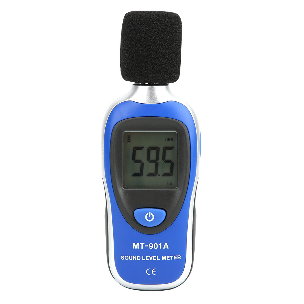Mt-901a Tragbarer Lärmdetektor – Digitale Lcd-messung 30–130 Db
