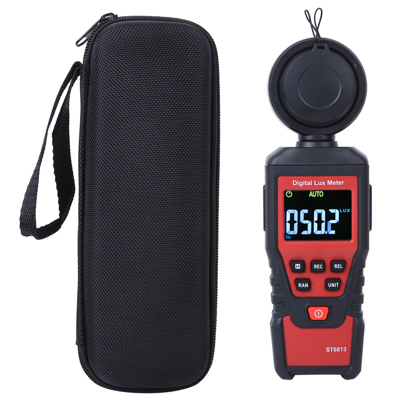 St6813 Tragbares Digitales Lcd-photometer Zur Beleuchtungsstärkemessung 1-100000 Lux