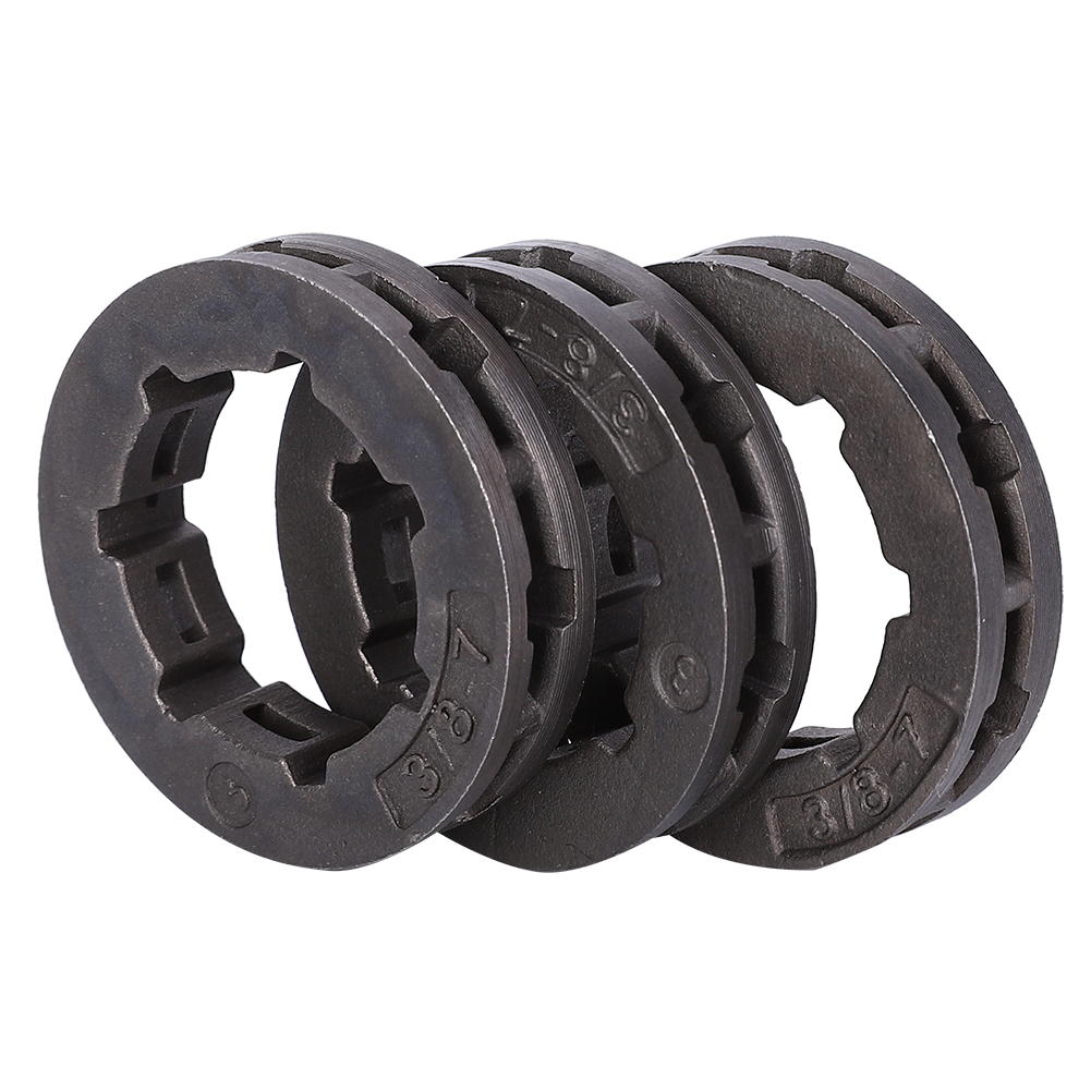 Satz Mit 3 7-zahn-3/8"-kettenrädern 68210 Für Stihl Kettensägen 030 031 032 038 041 044 046 064 066 Ms361 Ms362 Ms440