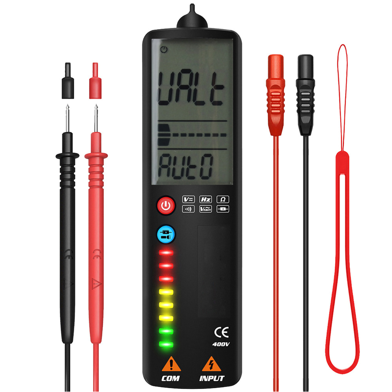 Dual-mode-lcd-digitalmultimeter, Berührungsloser Spannungsprüfer, Widerstands- Und Frequenzmesser