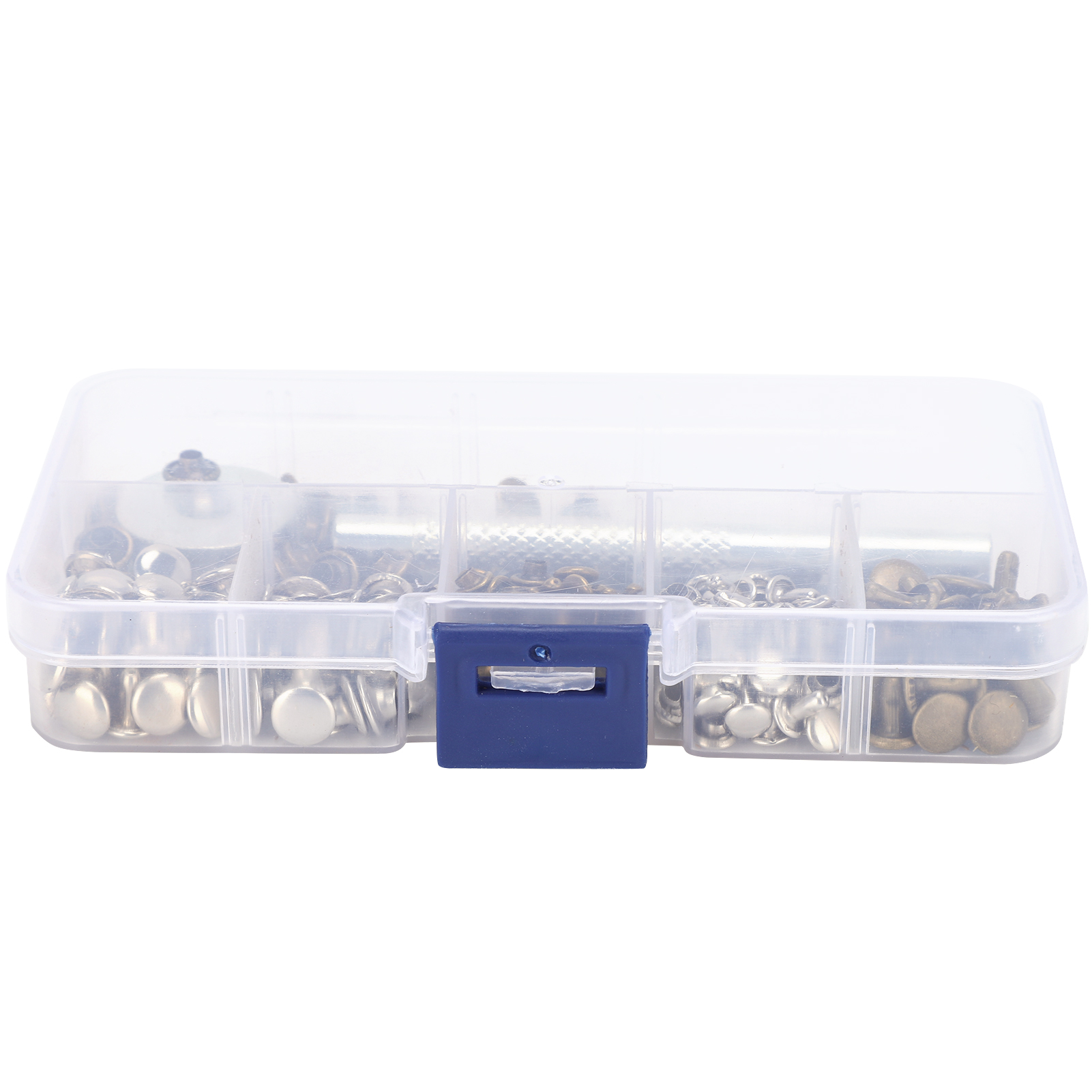 120 Stück Doppelnieten Aus Leder, Metallzubehör Für Diy-bastelarbeiten, 6 Mm, 8 Mm