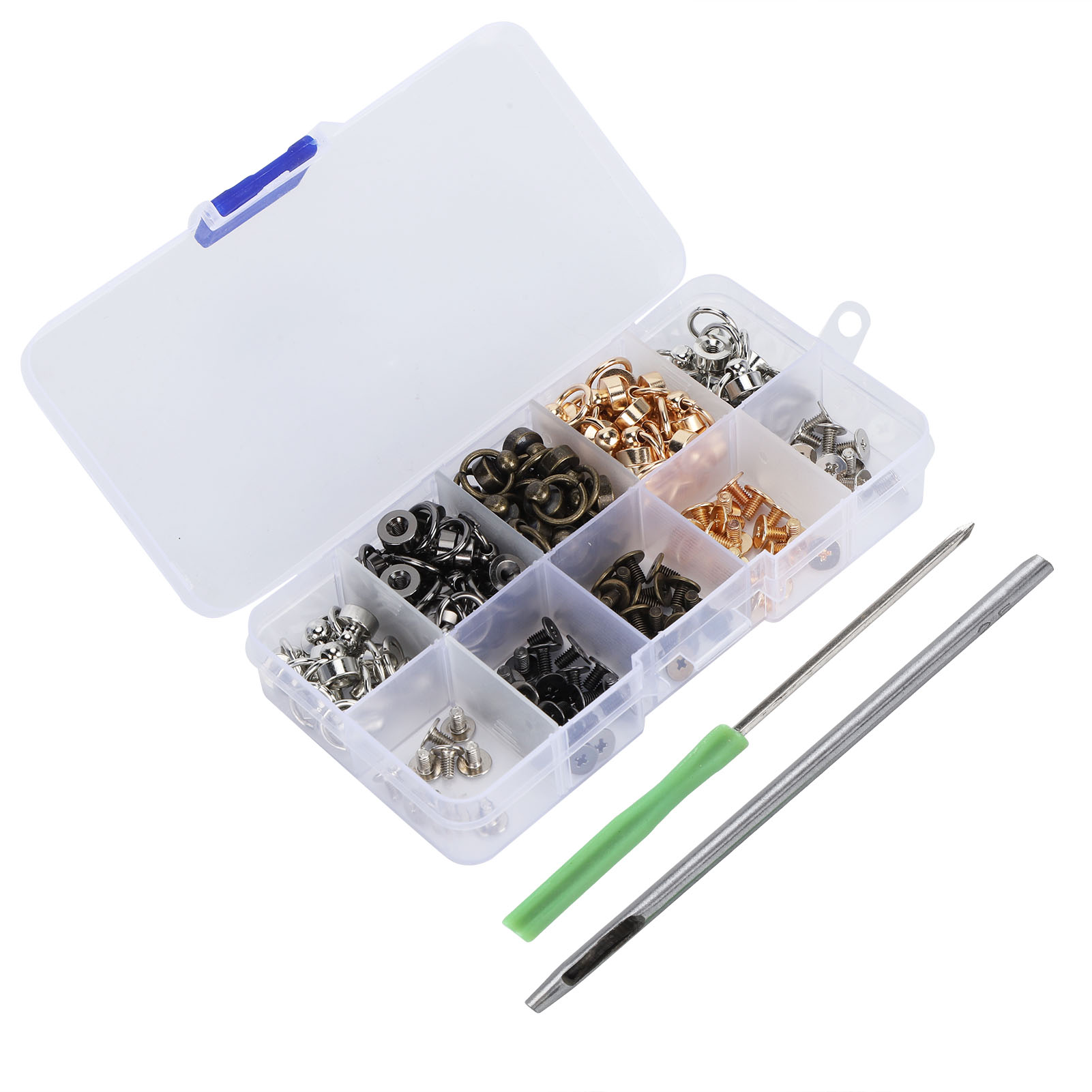O-ring-kugelnieten-set Für Diy-dekorationen An Handys, Kleidung Und Accessoires