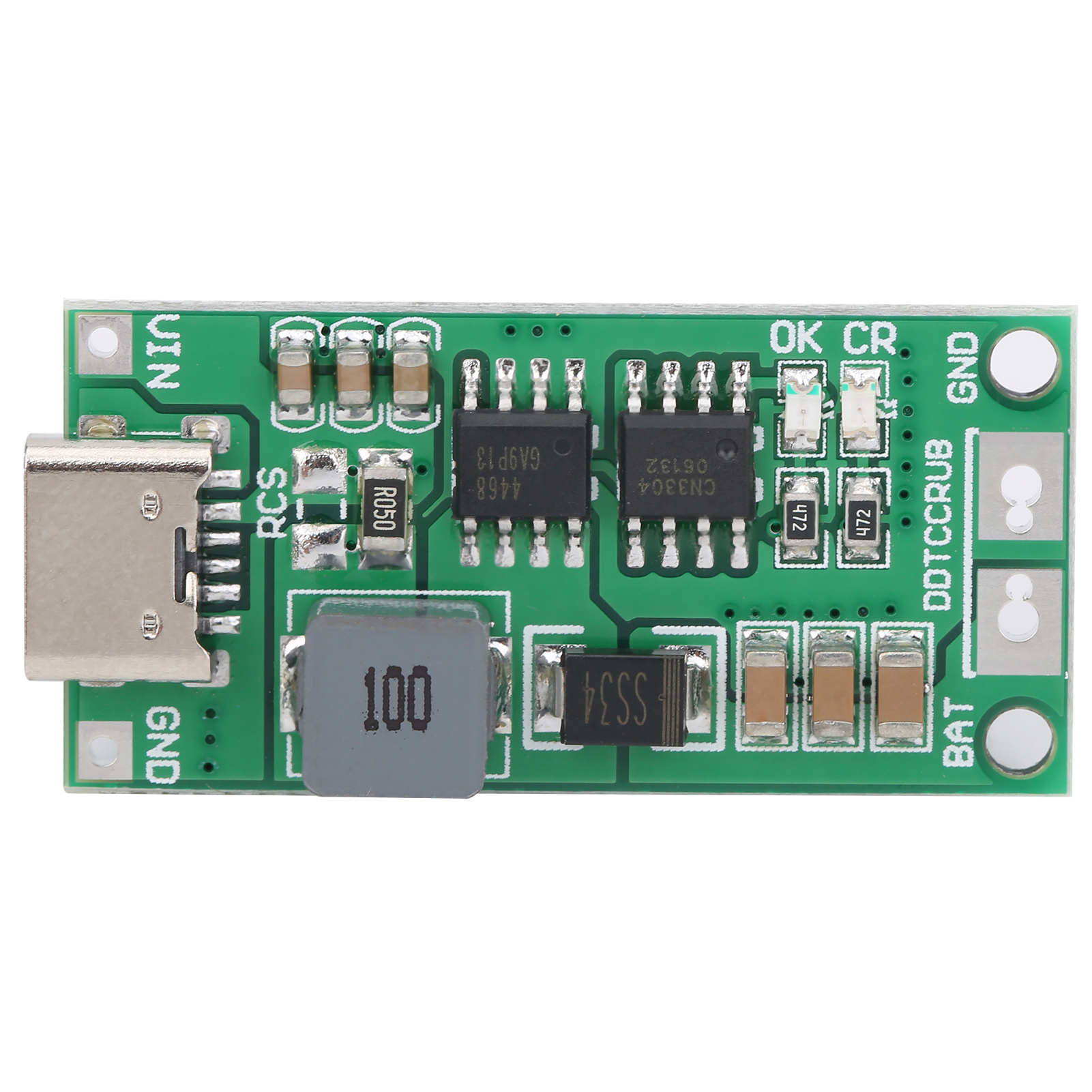 4s 2a Li-ionen-akku-lademodul, Ddtccrub-ladeplatine, Elektronisches Aufwärtsladegerät