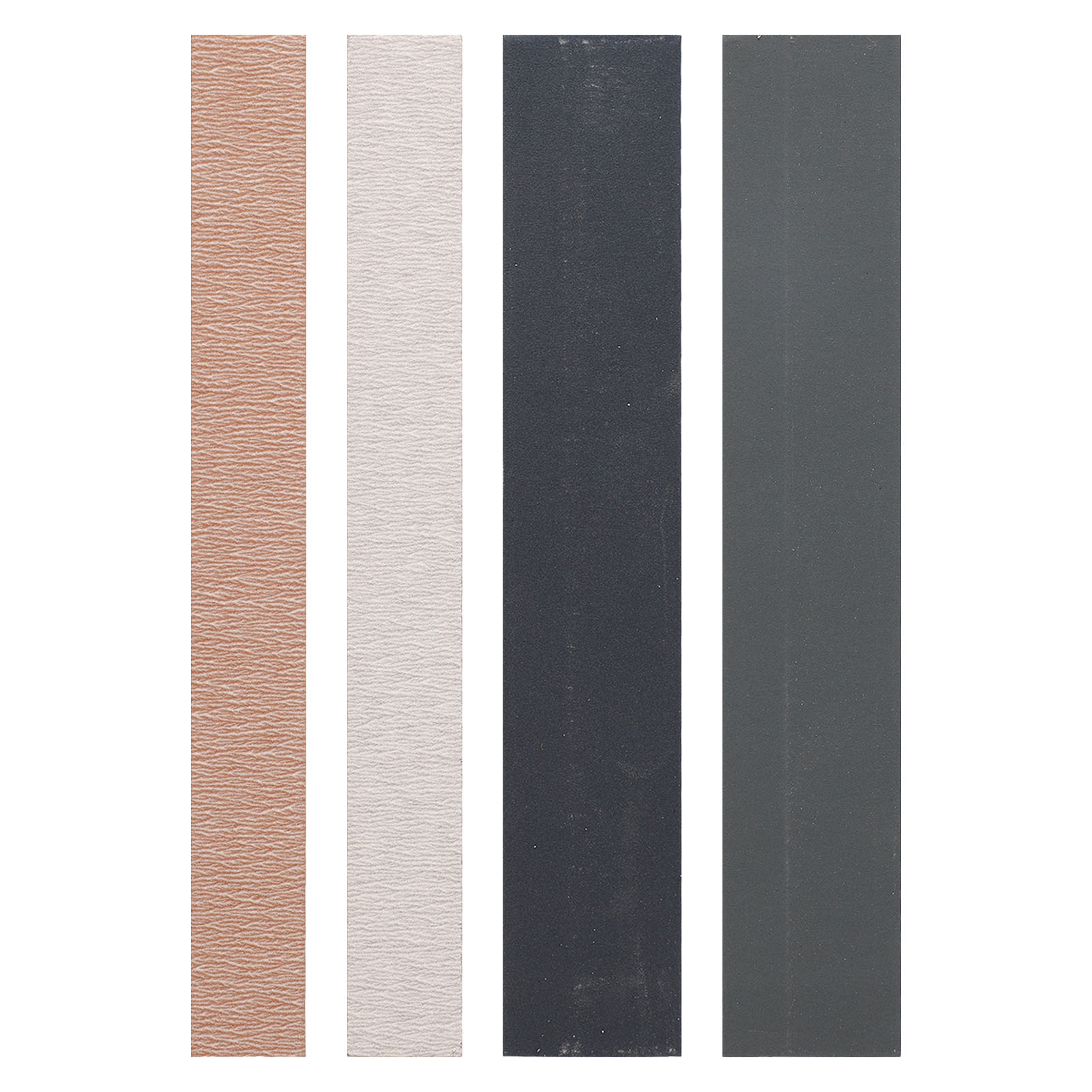 4-teiliges Set Zum Abrichten Von Gitarrenbünden, Schleifpapier, Gitarrenreparaturwerkzeug, 20 Cm Länge M02719