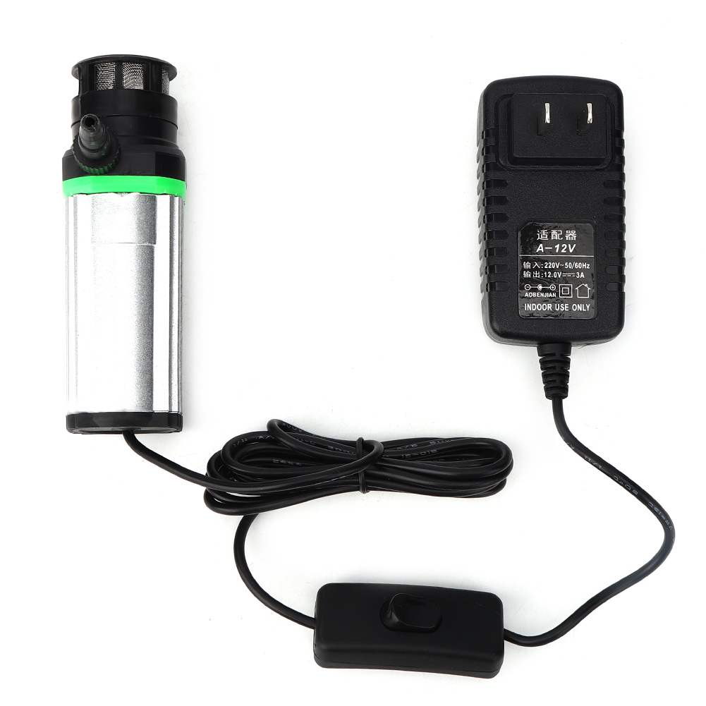 12-v-mini-tauchpumpe Für Gleichstrom-kreislaufkühlung, 220-v-stecker (china-stecker)