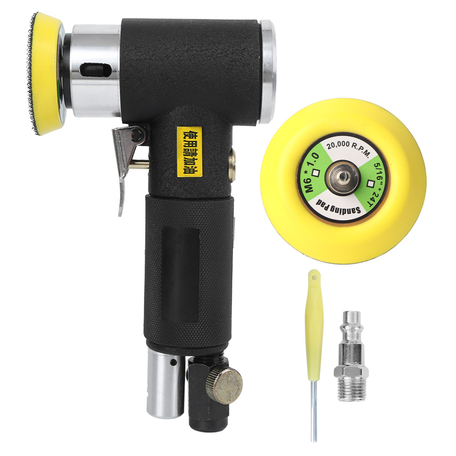 2"/3" Pneumatische Exzenterschleifscheibe Für Poliermaschinen Mit Kleinem Durchmesser (eu-schnittstelle)