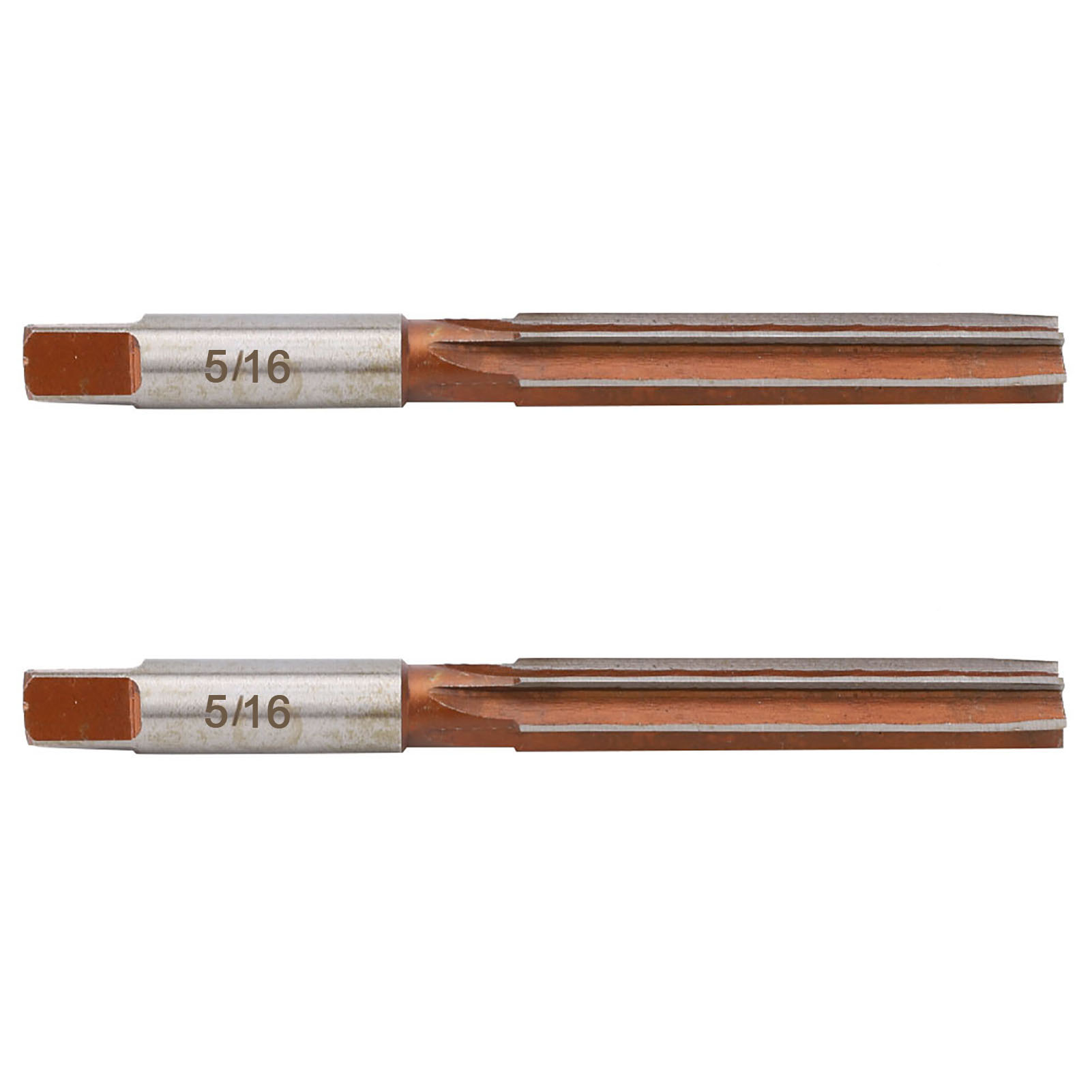 2-teiliges Konisches Reibahlen-set Mit Geradem Schaft Nach Amerikanischem System Zum Bohren Von 5/16"-bohrungen