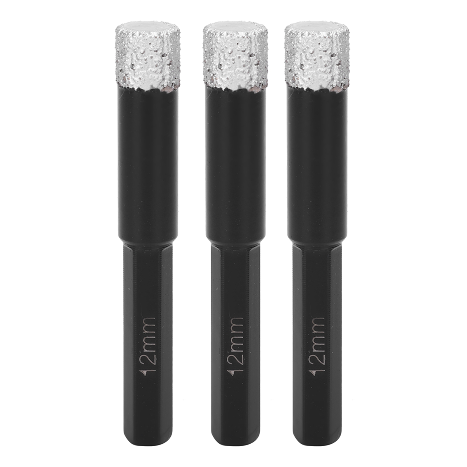 Handgelöteter, Sechseckiger Diamantbohrer Für Fliesen, Marmor Und Keramik, 12 Mm