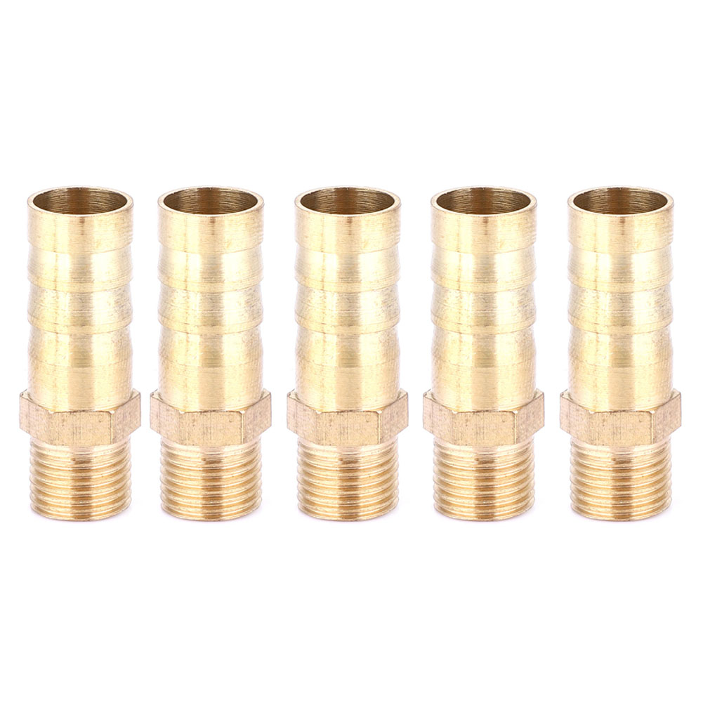 5-teiliges Messing-oliven-fitting G1/8 Außengewinde Für 10-mm-schlauch – Gas- Und Flüssigkeitsanschluss