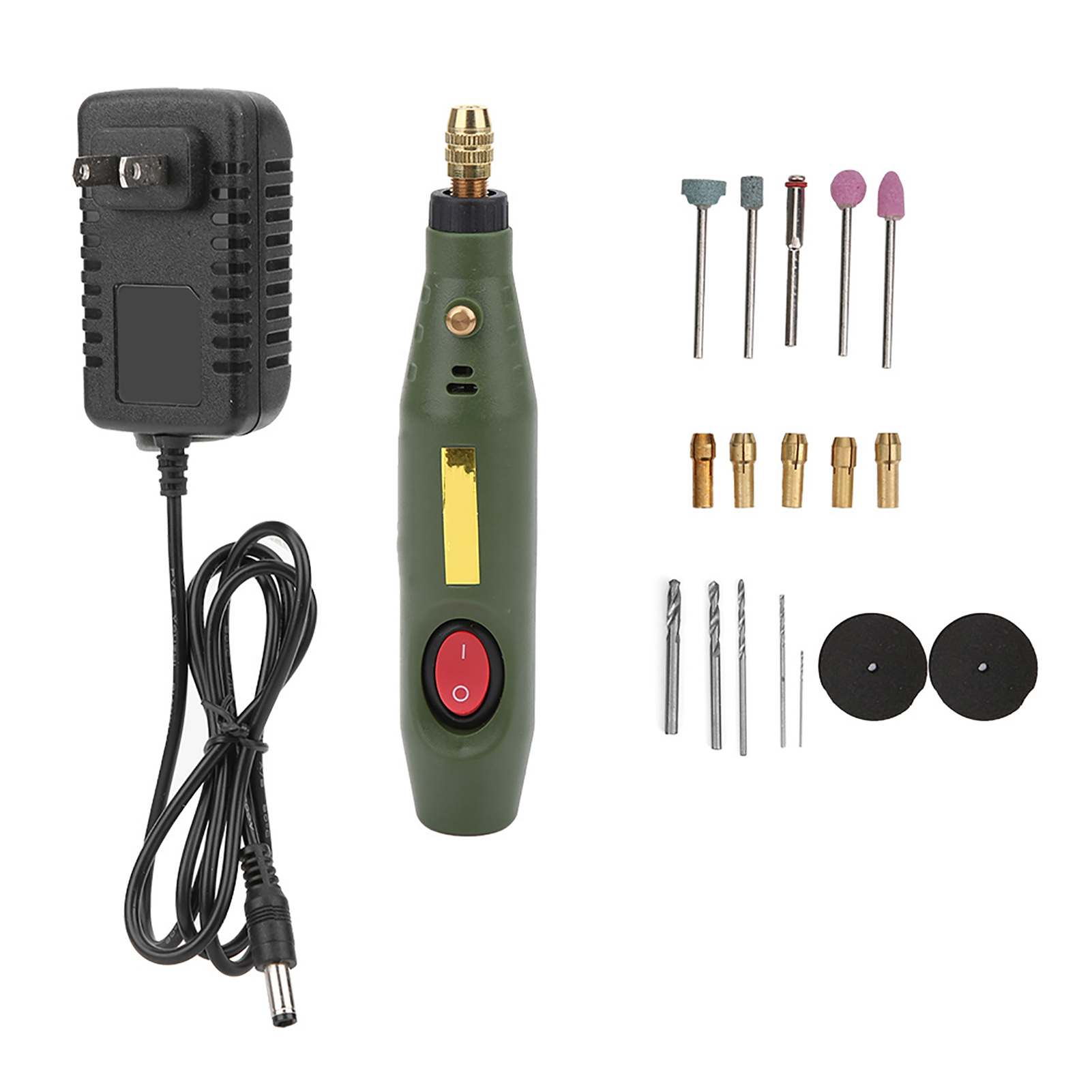 Mini-elektrobohrmaschine Mit Gravurfunktion Zum Bearbeiten Von Holz, Stein Und Achat, 100–240 V, Us-stecker