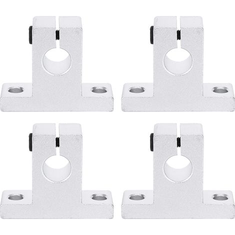 4-teiliges Zubehörset Aus Aluminiumlegierung Für Schienen, Achsenstützvorrichtungen, Industriewerkzeug-befestigungselemente Sk10