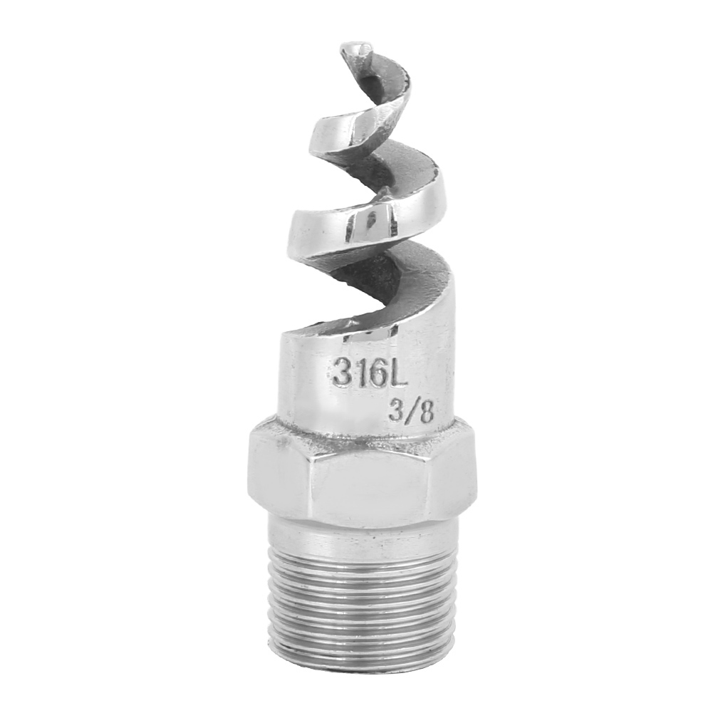 Spjt 316l Spiraldüse, Edelstahl, Außengewinde, Verstopfungsfrei, Bewässerungszubehör (g3/8 Dn10)