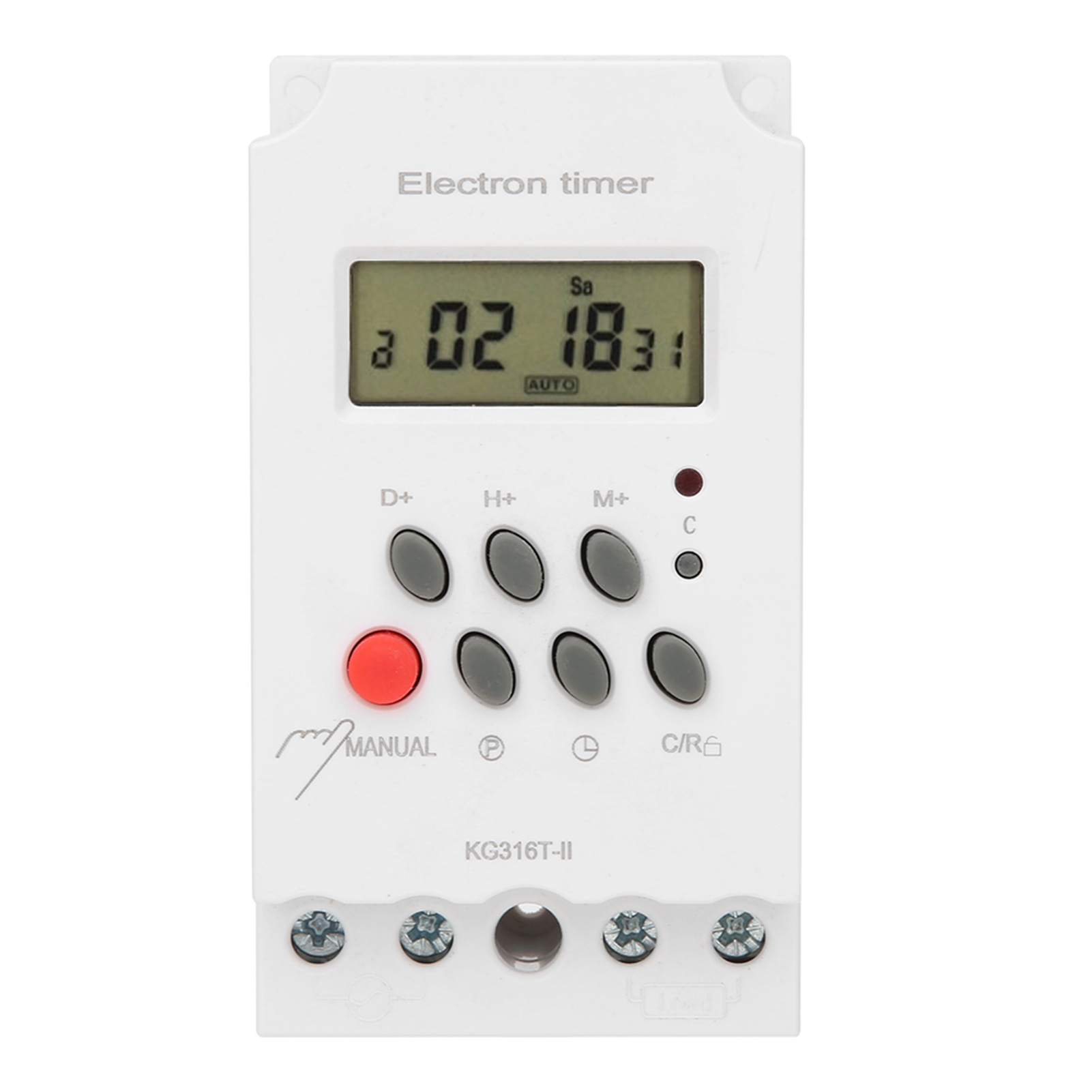 Lcd-digital-zeitschaltuhr Mit Mikrocomputer, 220 V, Abs-elektronik-zeitschaltuhr Kg316tii