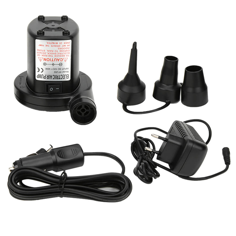 Elektrische 2-in-1-luftpumpe Zum Aufpumpen Und Ablassen Der Luft Von Pools Und Matratzen, Eu-stecker 180–240 V