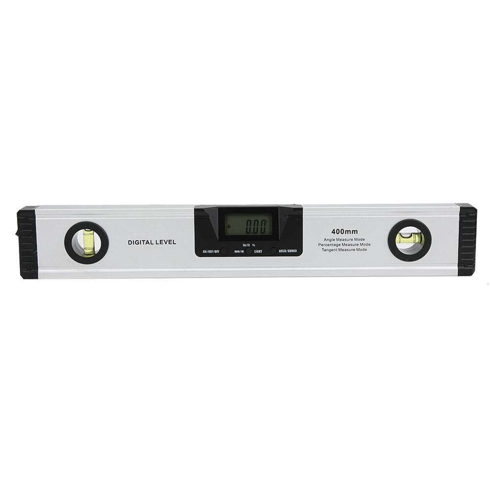 400-mm-lcd-digitalwasserwaage Mit Laser Und Magnet – Winkelmesser Und Neigungsmesser