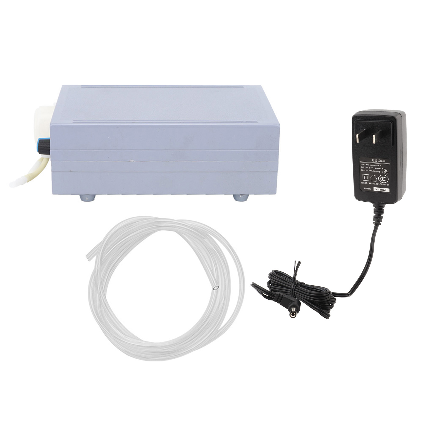 Einstellbare, Auslaufsichere Schlauchpumpe Für Laborzwecke, 100–240 V Wechselstromnetzteil Mit Us-stecker