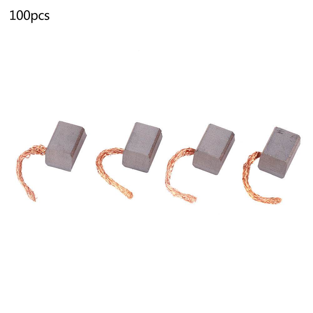 100 Stück Kohlebürsten Für Kfz-elektroniklüftermotor J435a, Abmessungen 9 X 8 X 13,5 Mm