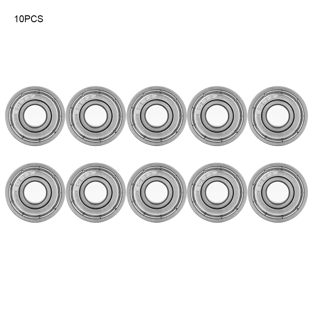 10 X 608zz 8x22x7mm Kugellager Aus Kohlenstoffstahl Mit Doppelter Abschirmung - 10er-packung