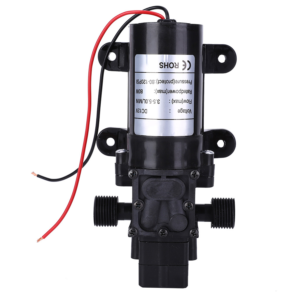 Mini-membranpumpe Für Wasserfilter, 12 V Dc, 1/2-zoll-gewindeanschluss, Modell Fl3210-80w
