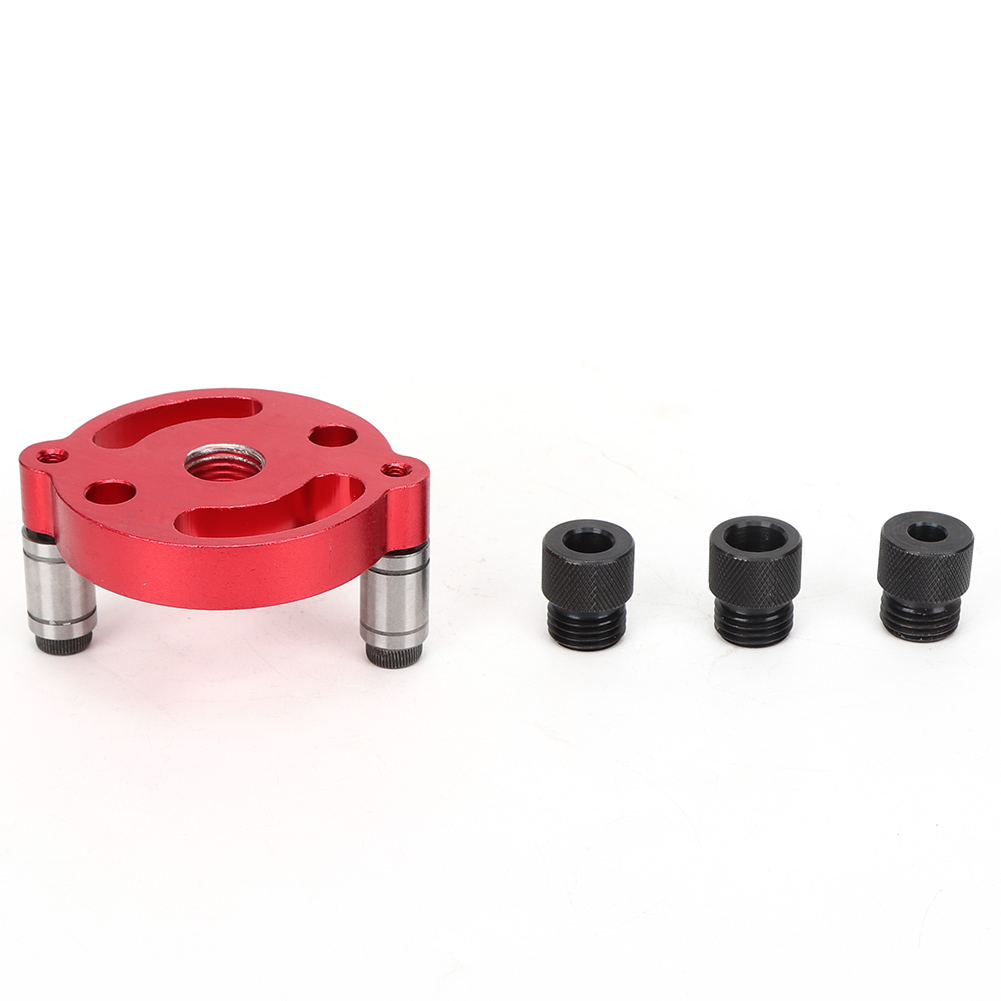 Handbohrer Aus Aluminiumlegierung Für Gerade Löcher - Bohr- Und Stanzwerkzeug (rotes Set Mit 4 Teilen A1)