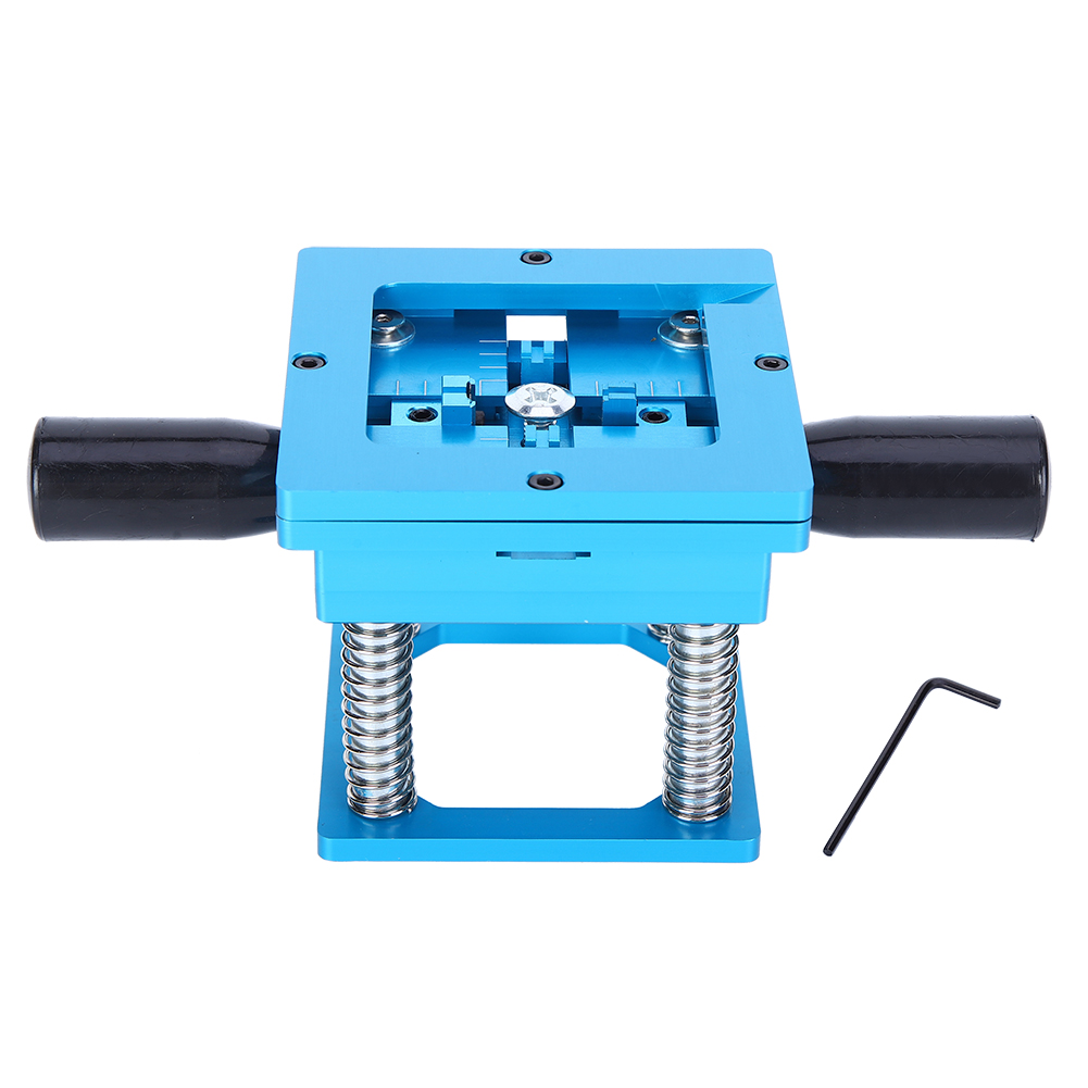 Tragbare Reballing-station Universal-kit Rework-tisch Lötzinn Blau Mit Griff