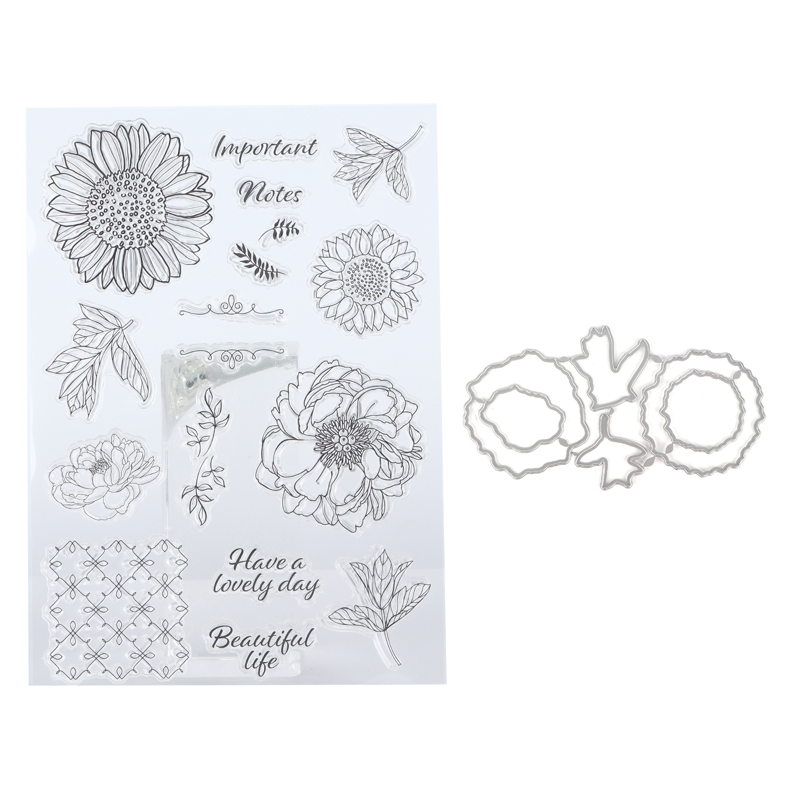 Transparente Tpr-stempel Für Scrapbooking Und Fotoalben
