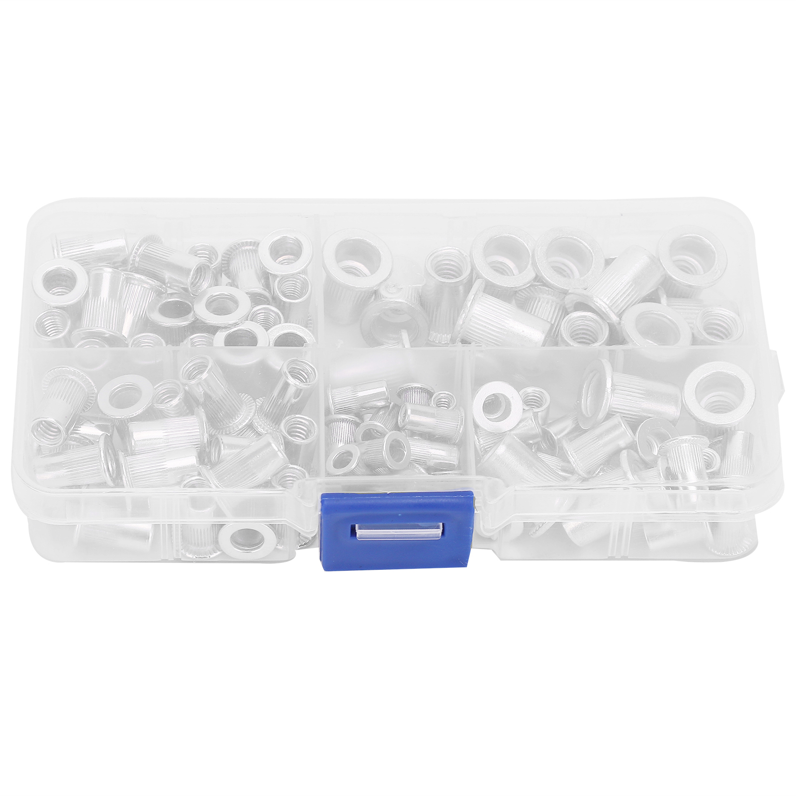 100 Stück/karton Aluminium-gewindenietmuttern Mit M4/m5/m6 1/4-20 Gewindeeinsätzen Zur Montage