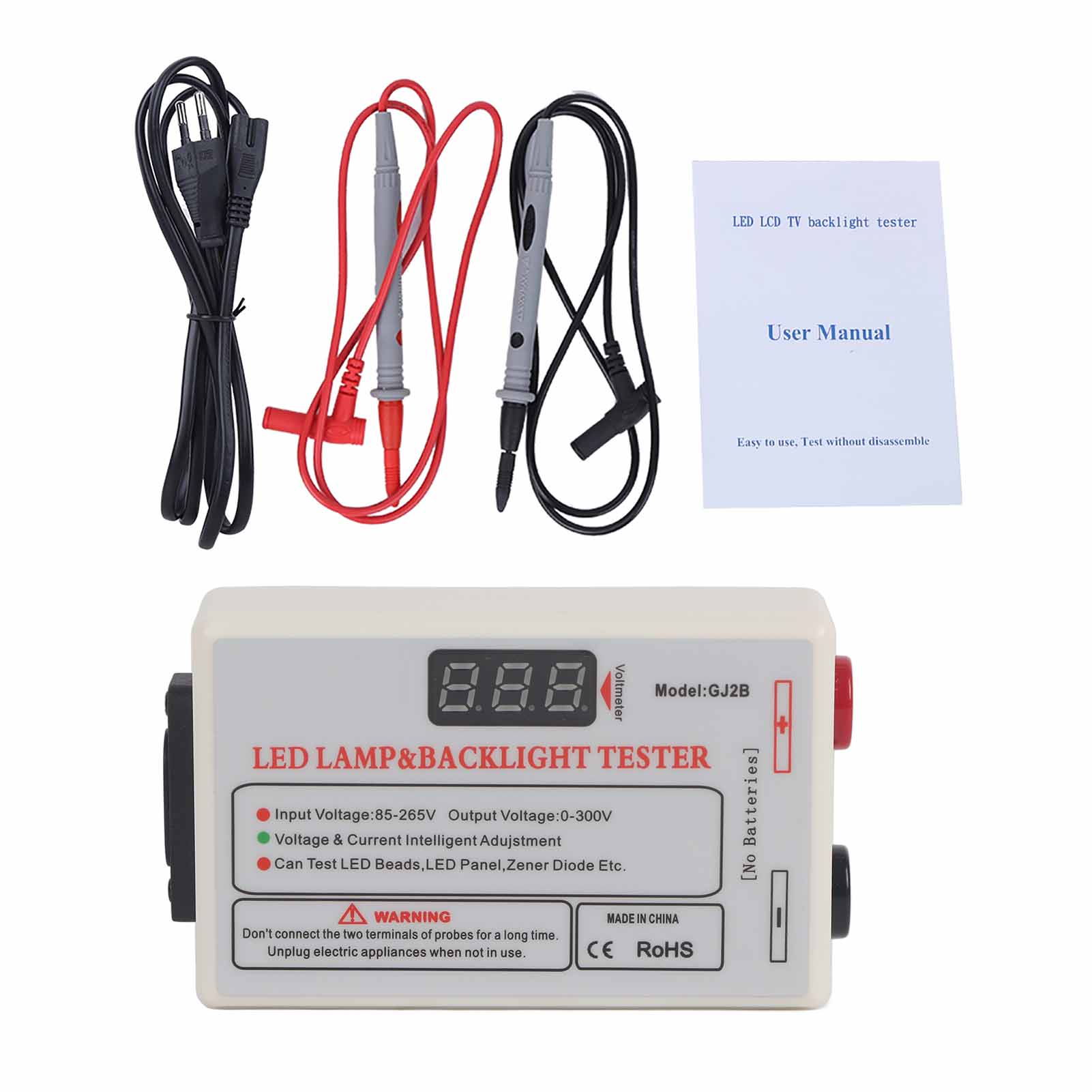Led-tester Mit Automatischer Stromanpassung Für Lcd-bildschirme (85-265v, Eu-stecker)
