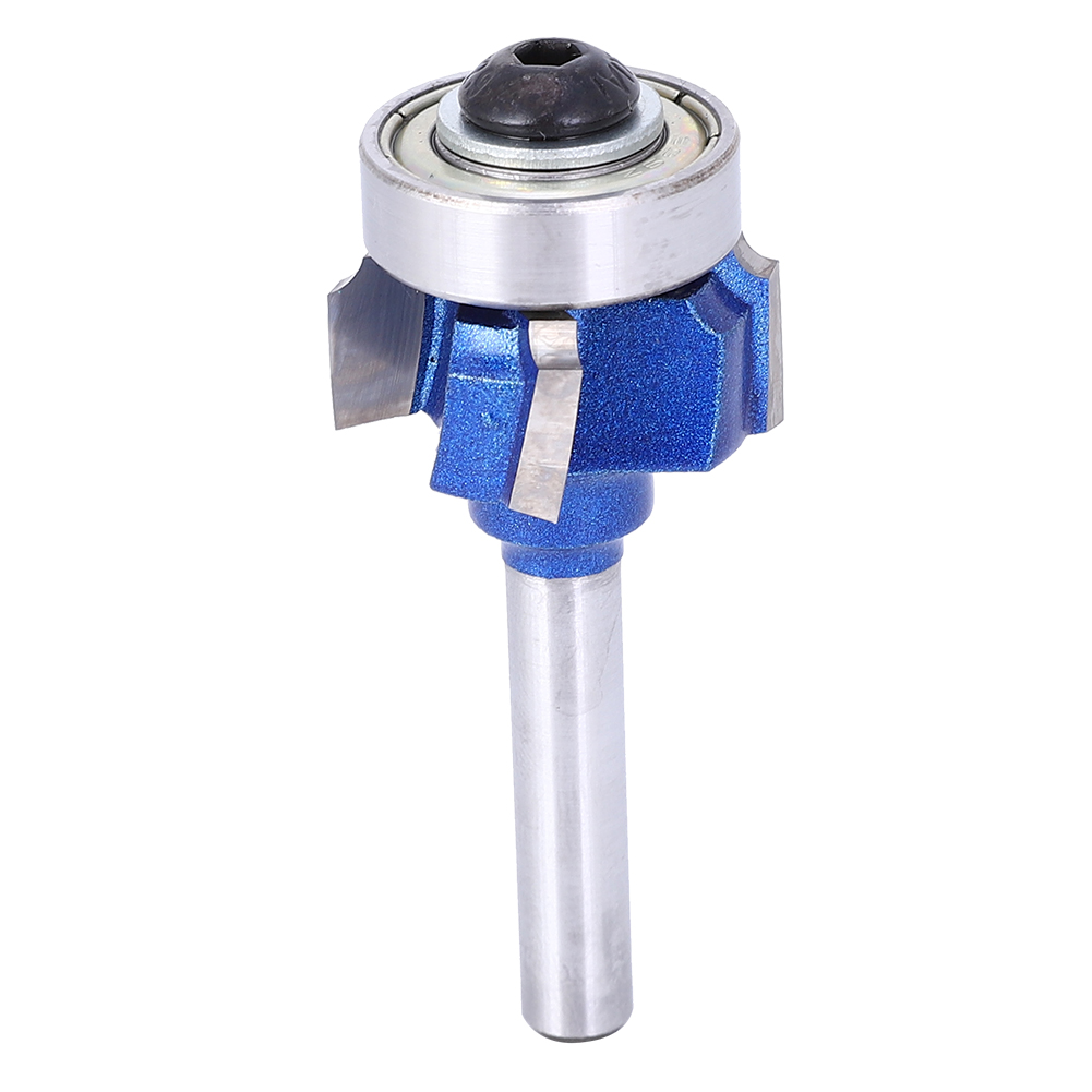 Abgerundete 4-zahn-nutfräser (8 Mm) Für Fräsen Und Gravieren, Ideal Zum Entgraten Und Veredeln Von Holz.