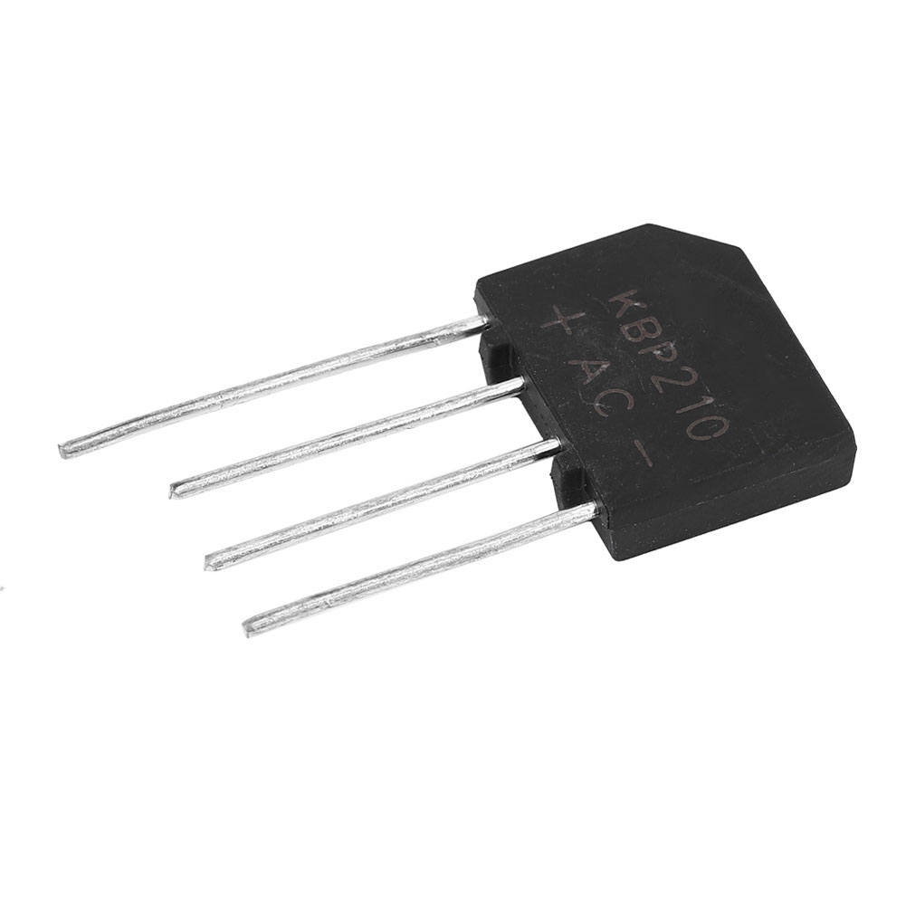 Kbp210 2a 1000v Flachbrückengleichrichter Für Elektronische Schaltungen - 5er-pack
