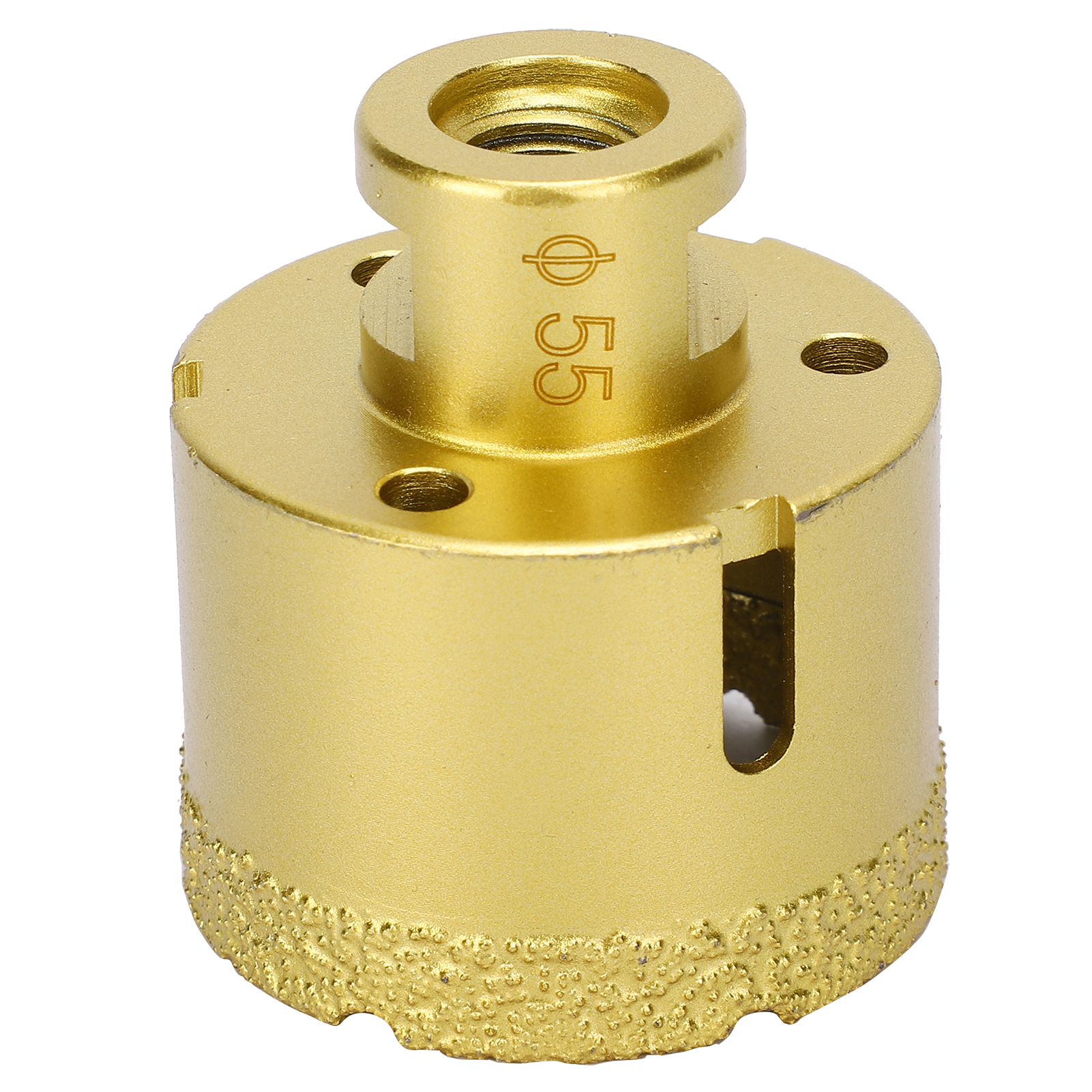 M14 55-mm-diamantbohrer Zum Bohren Von Marmor Und Beton, Lochsäge Für Gelötete Kronen