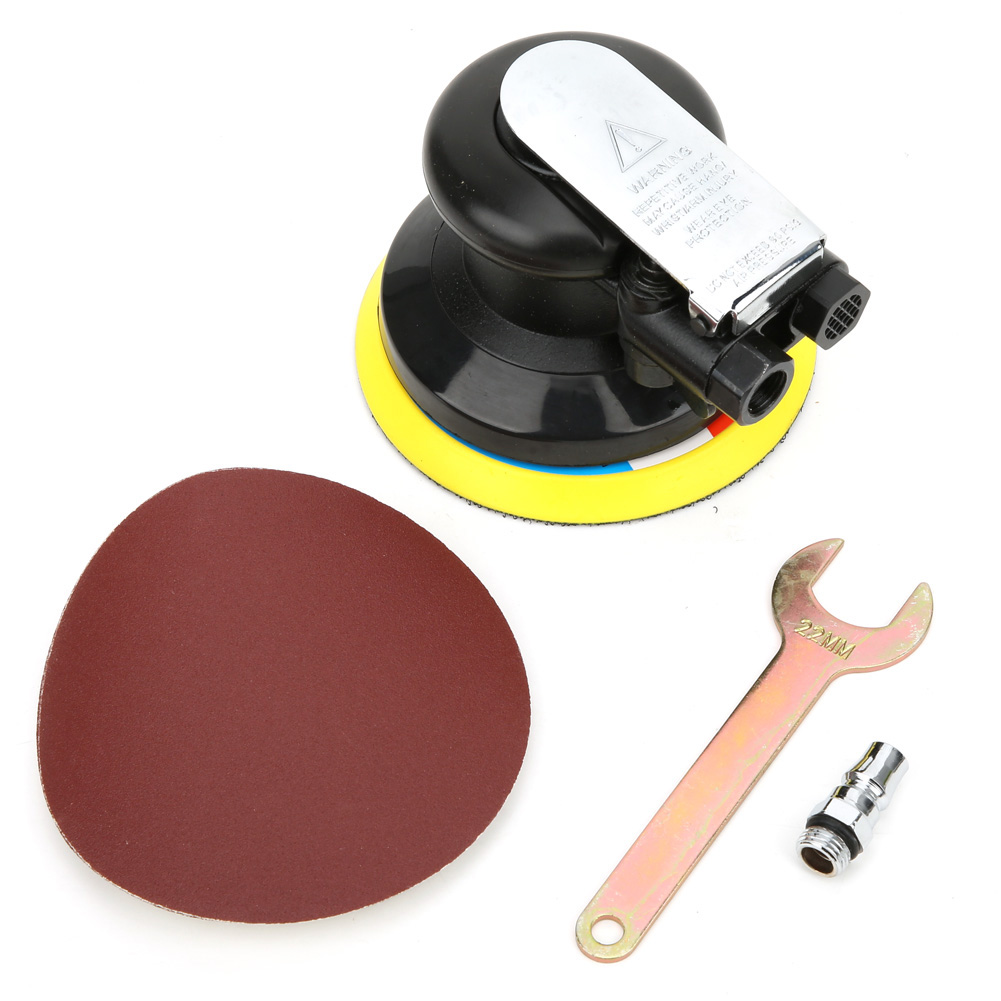 Kp-654 5-zoll-druckluftschleifer, Mini-poliermaschine Mit 180er Schleifpapier, Hergestellt In Schweden