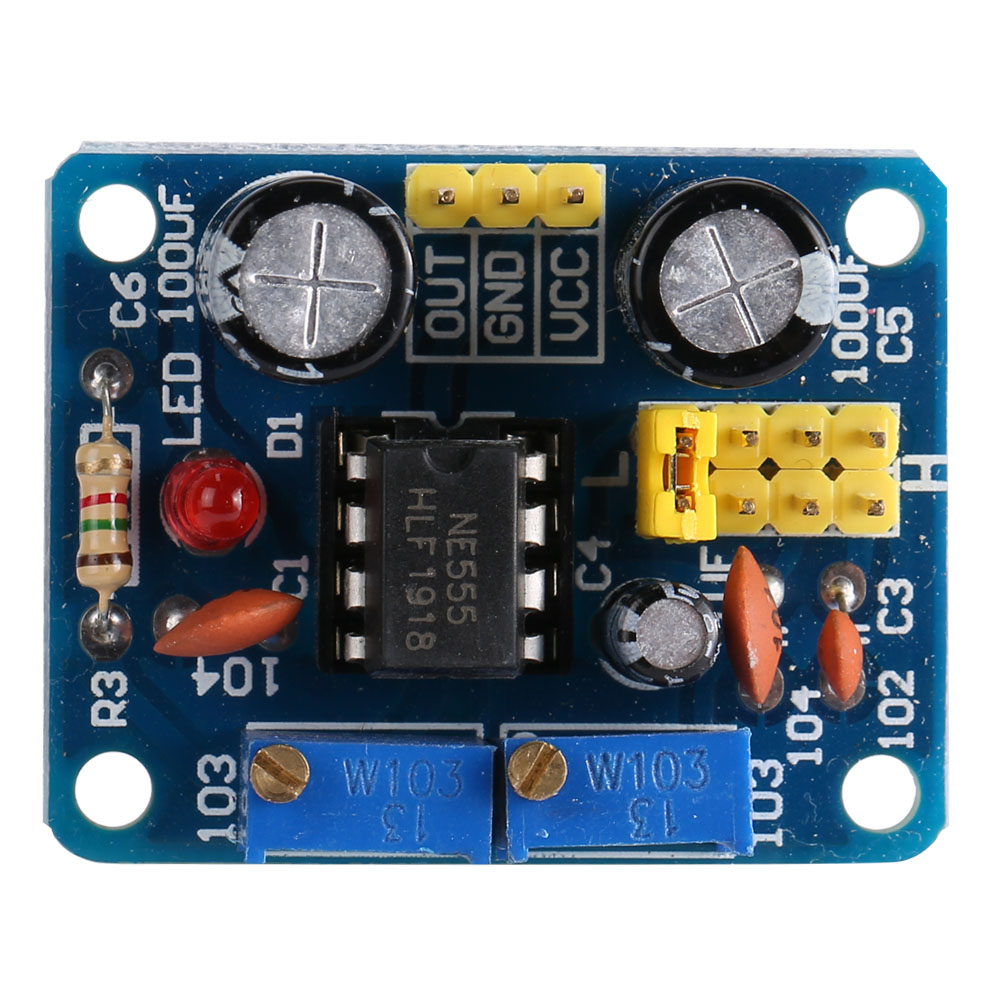 Ne555 Impulsfrequenzgeneratormodul Mit Einstellbarem Tastverhältnis