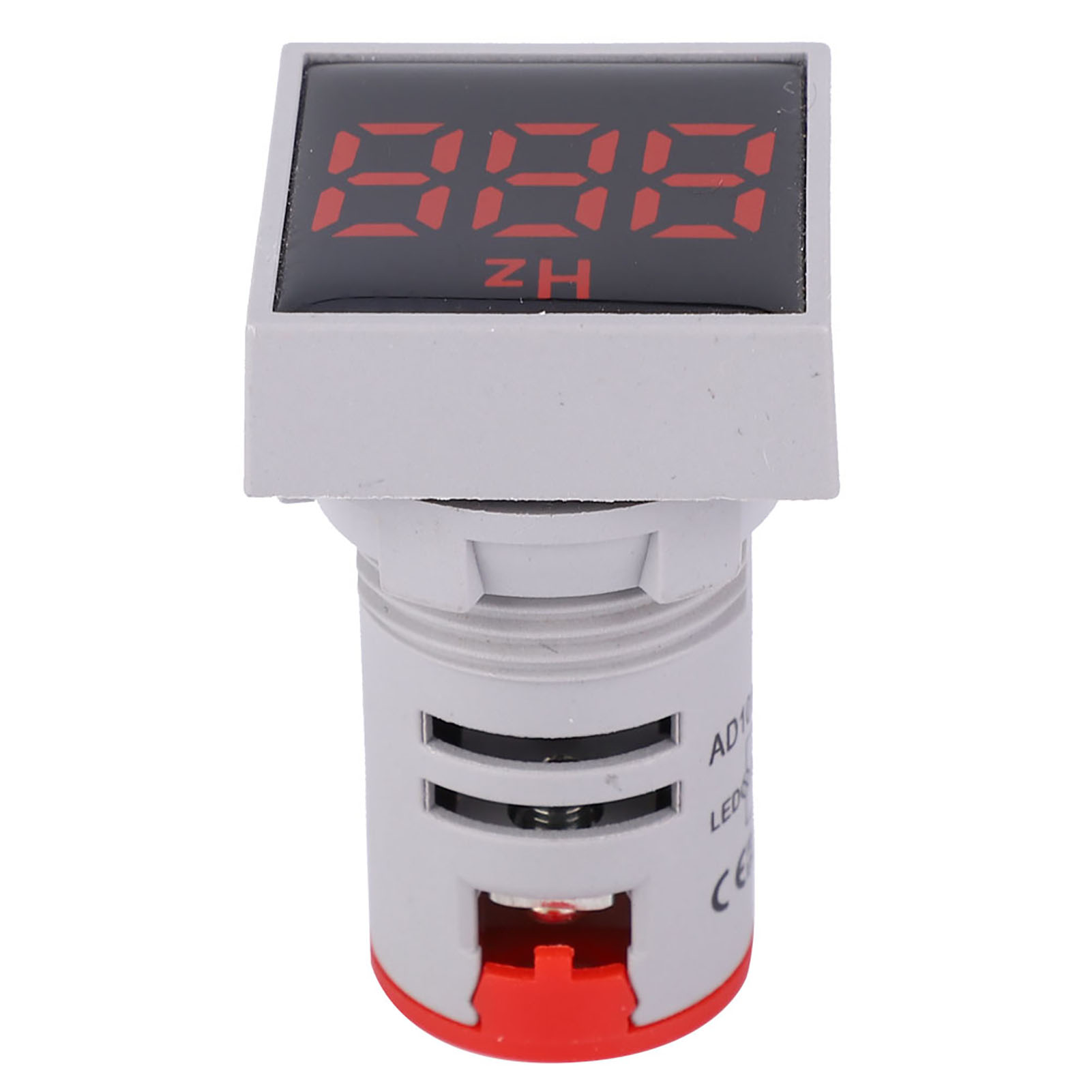 Quadratische Led-digitalanzeige Zur Frequenzmessung Ac100-380v 20-75hz (rot)