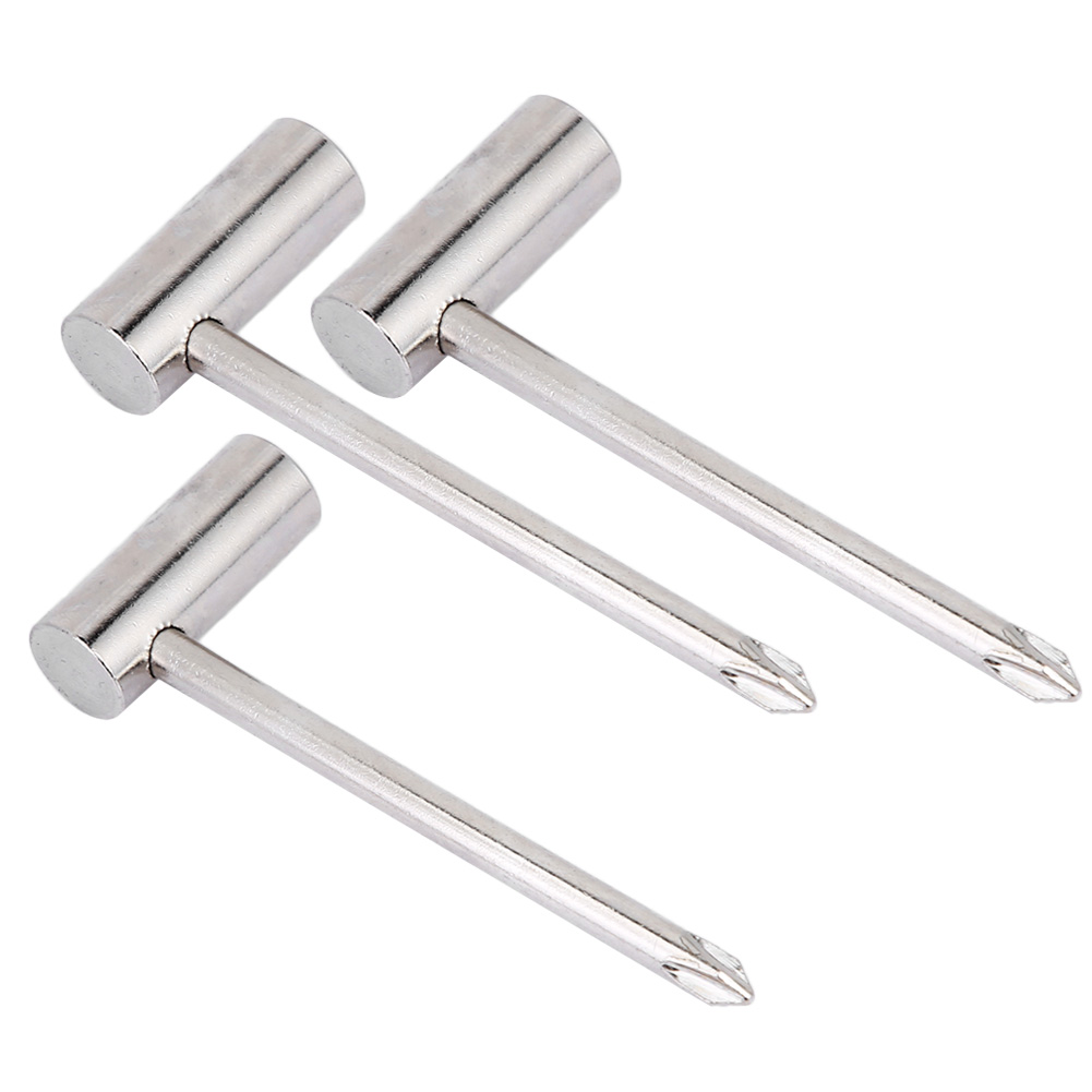 Mm/8 Mm/6,35 Mm Silberner Metall-inbusschlüssel Für Gitarren – Stimmwerkzeug Für Musikinstrumente